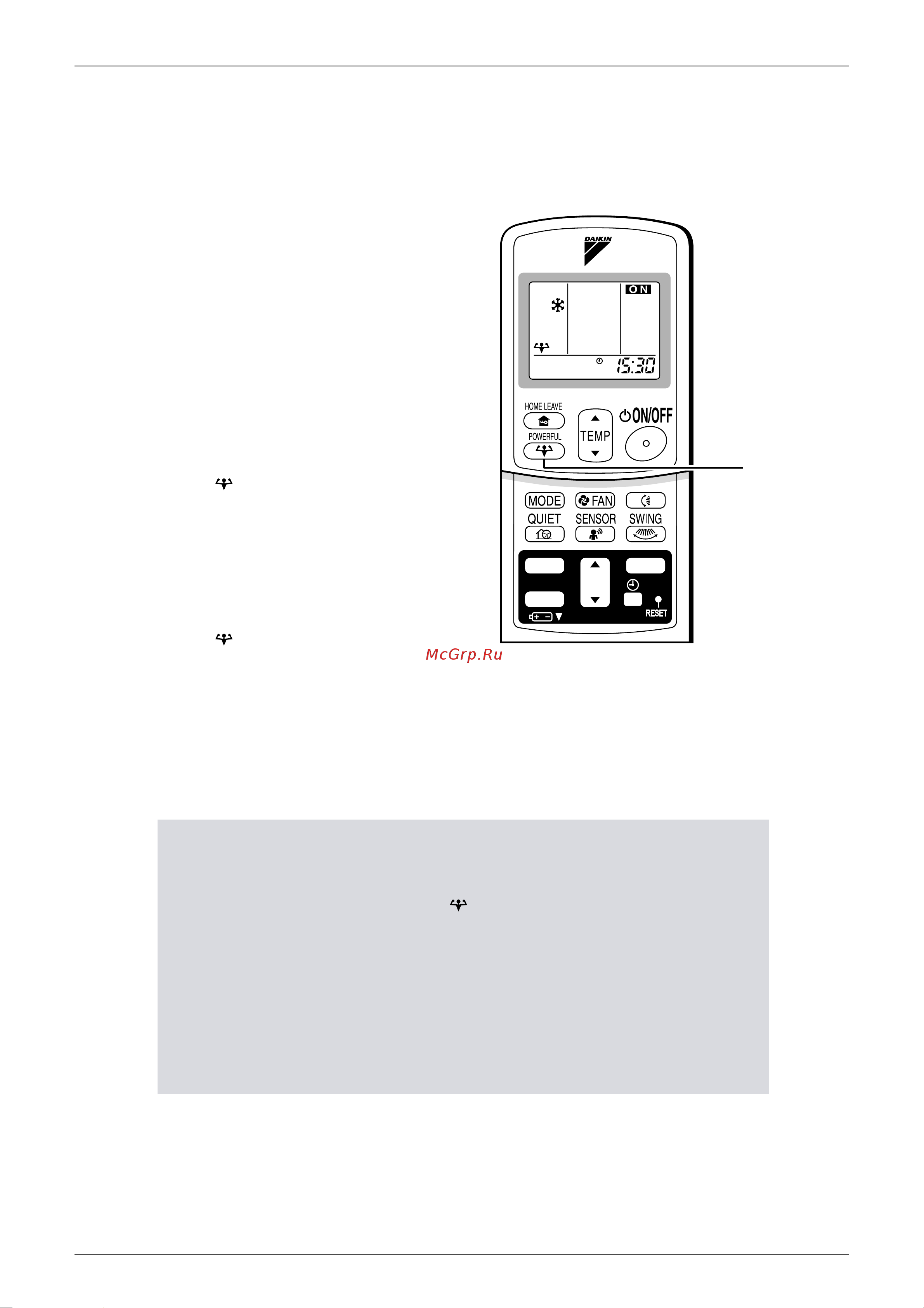 Daikin FTKS50D2V1W [150/359] Powerful operation
