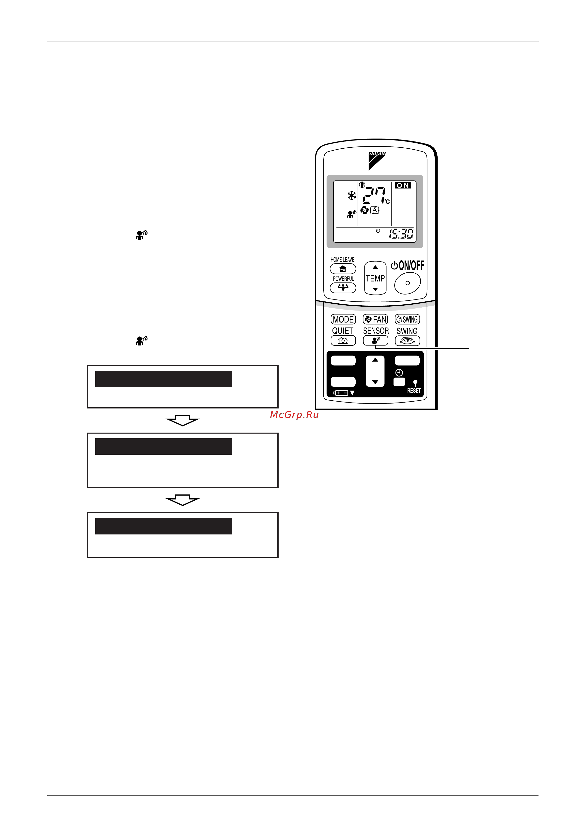 Daikin FTXS50D2V1L [159/359] Intelligent eye operation