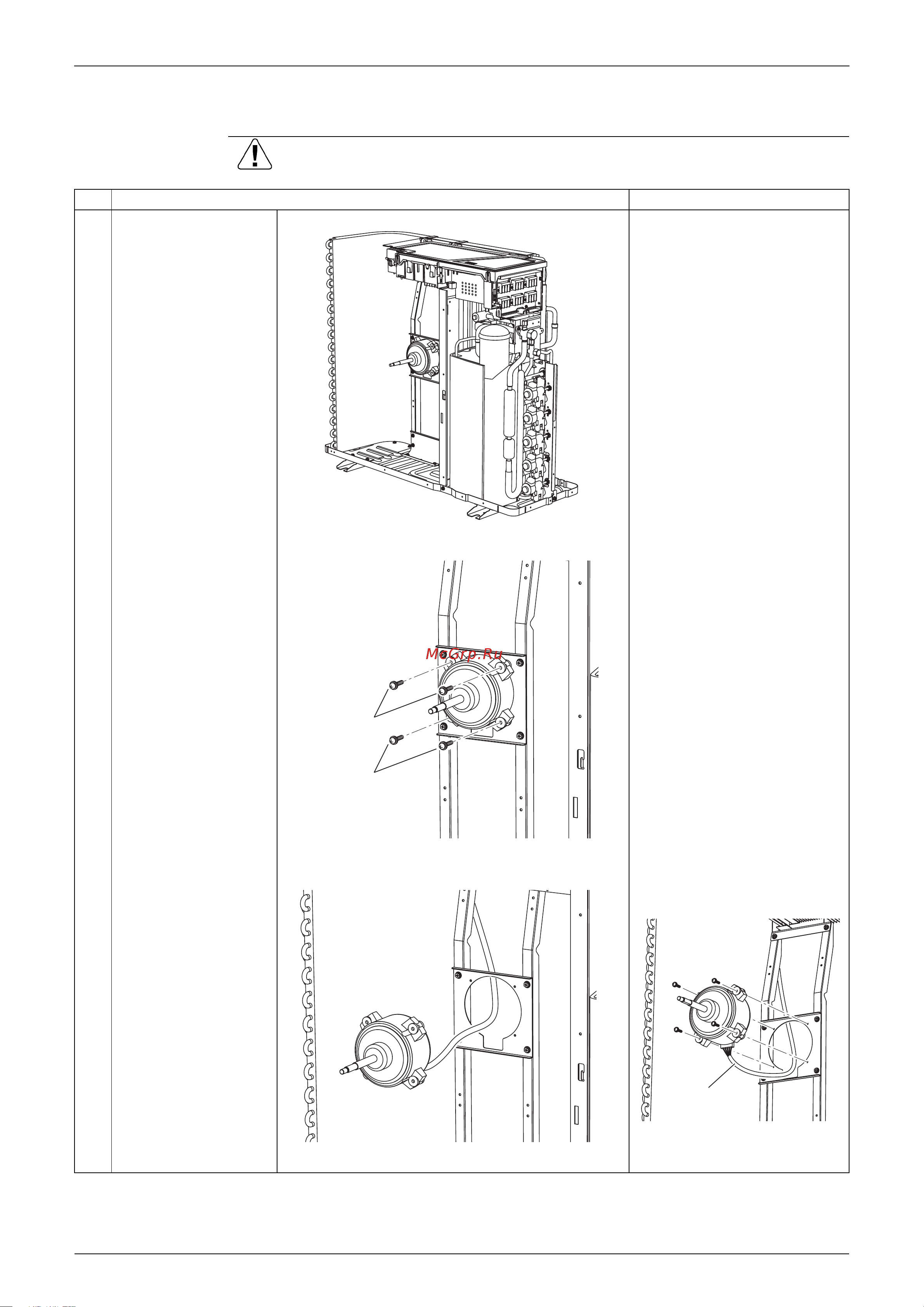 Daikin FTXS50D2V1L [321/359] Removal of fan motor