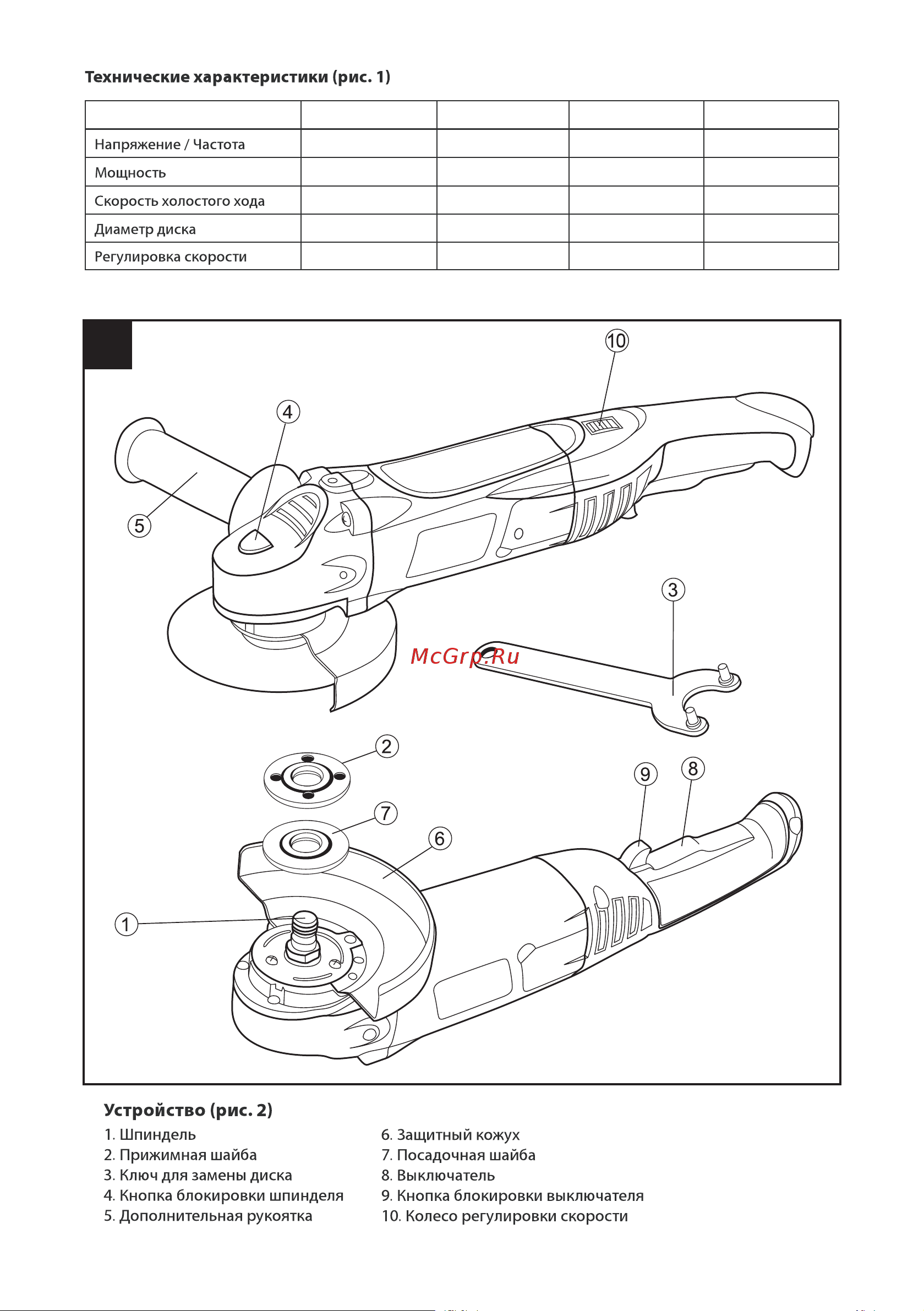 BRAIT BAG125/1200CV [3/20] Страница 3