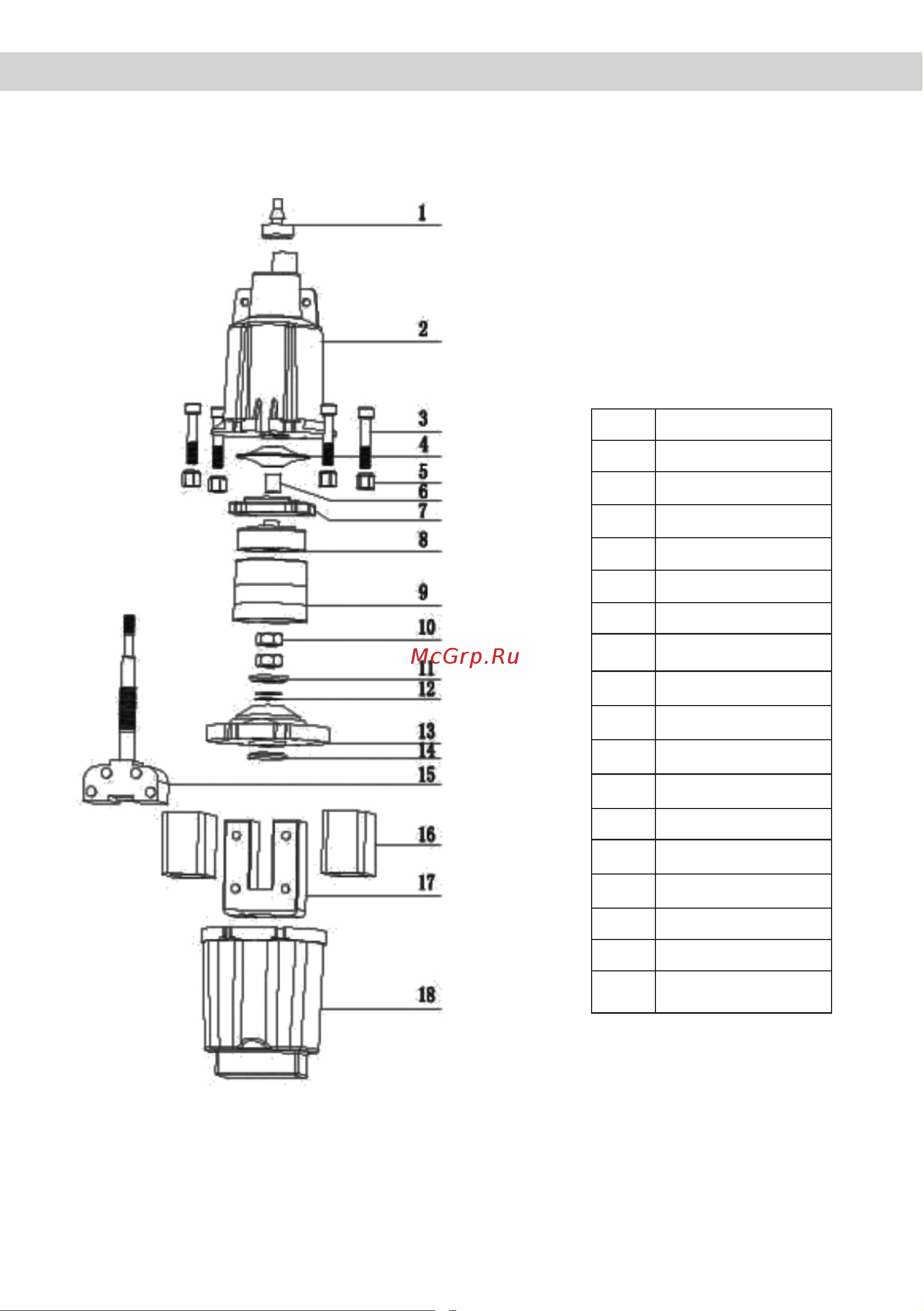 BRAIT NPV-25A [9/16] Деталировка npv 10a npv 16a npv 25a npv 40a