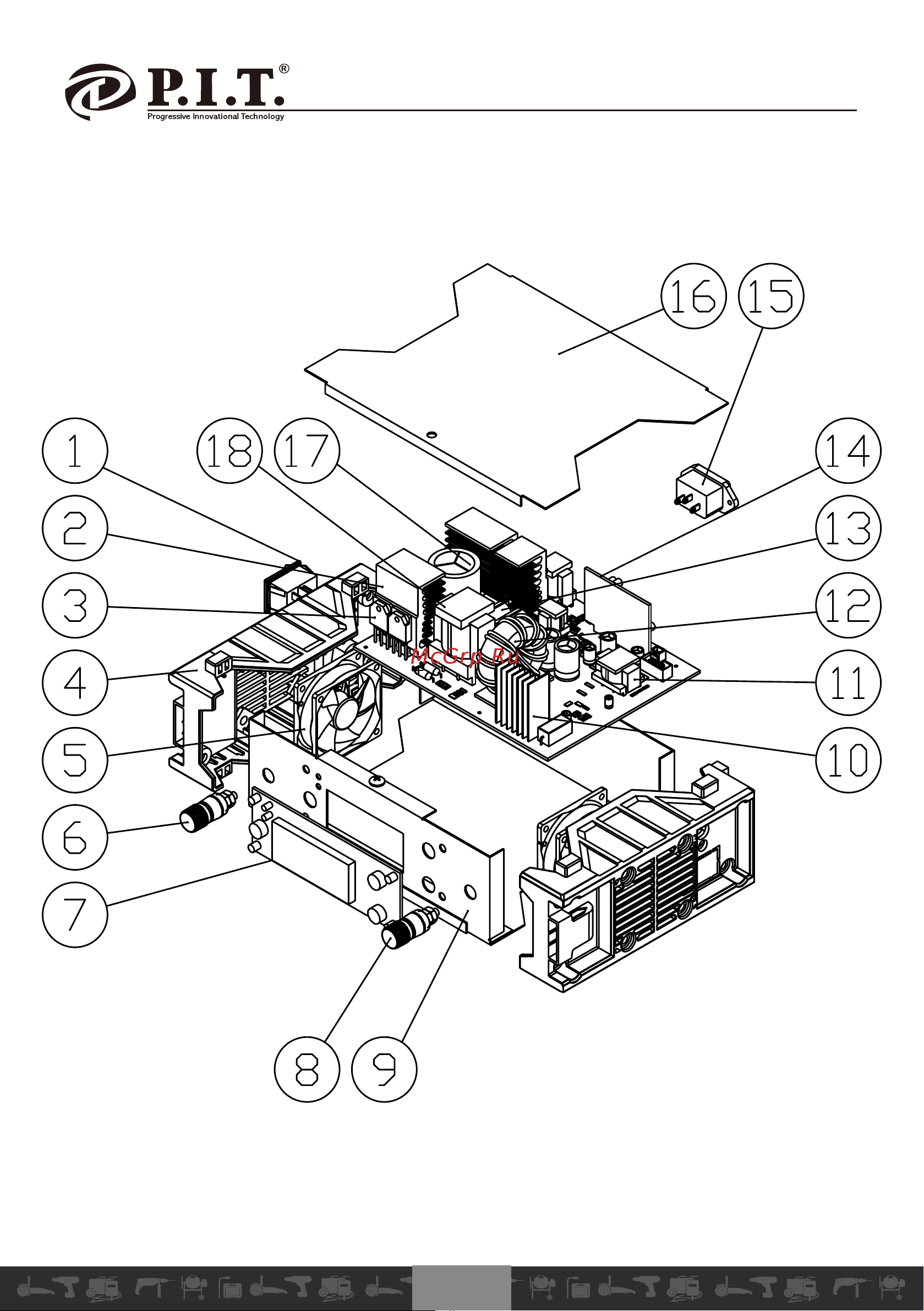 P.I.T. PO220-30A Инструкция Пользователя онлайн [17/21] 597230