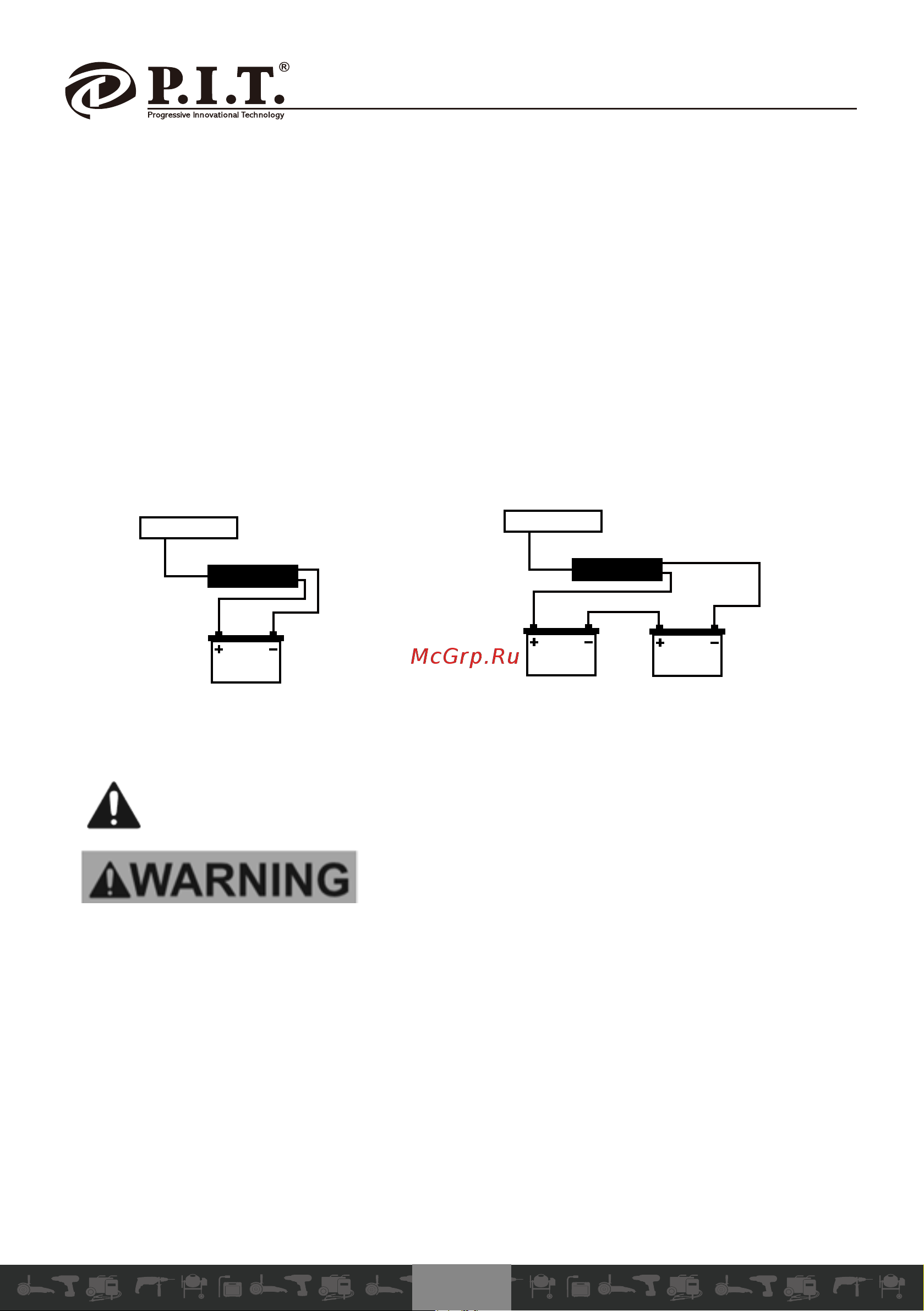 P.I.T. PO220-300A [6/21] Warning