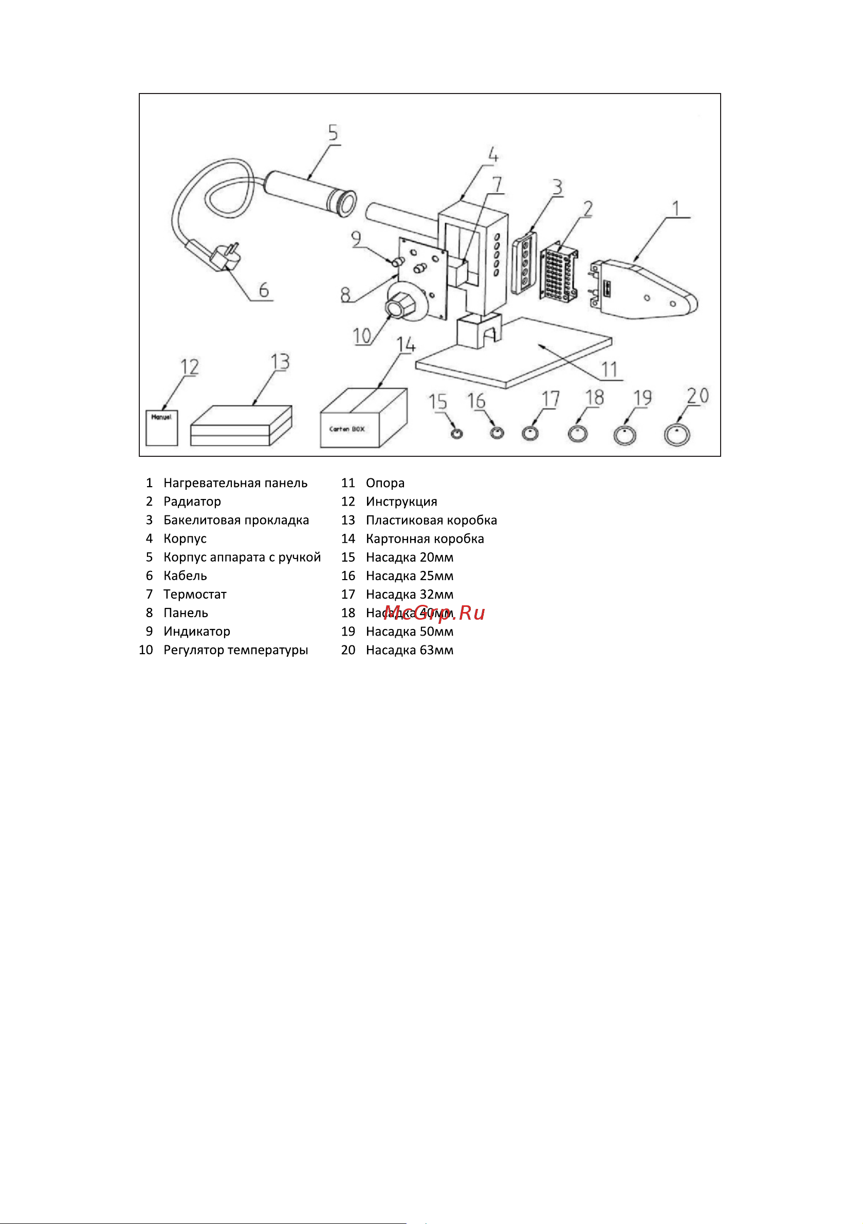 BRAIT BWM-6M1200 [9/16] Страница 9