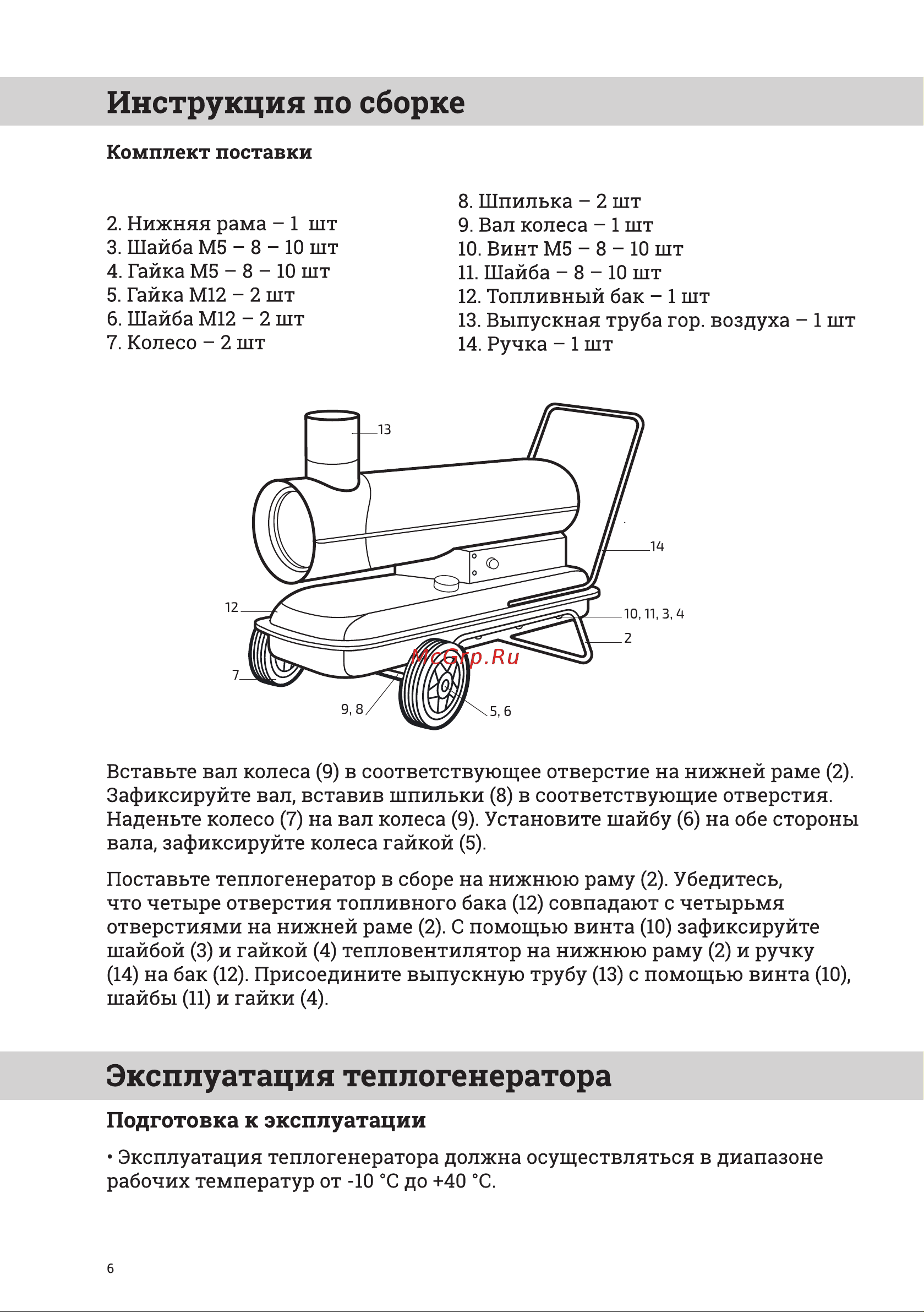 BRAIT BR-22AIW [6/24] Страница 6