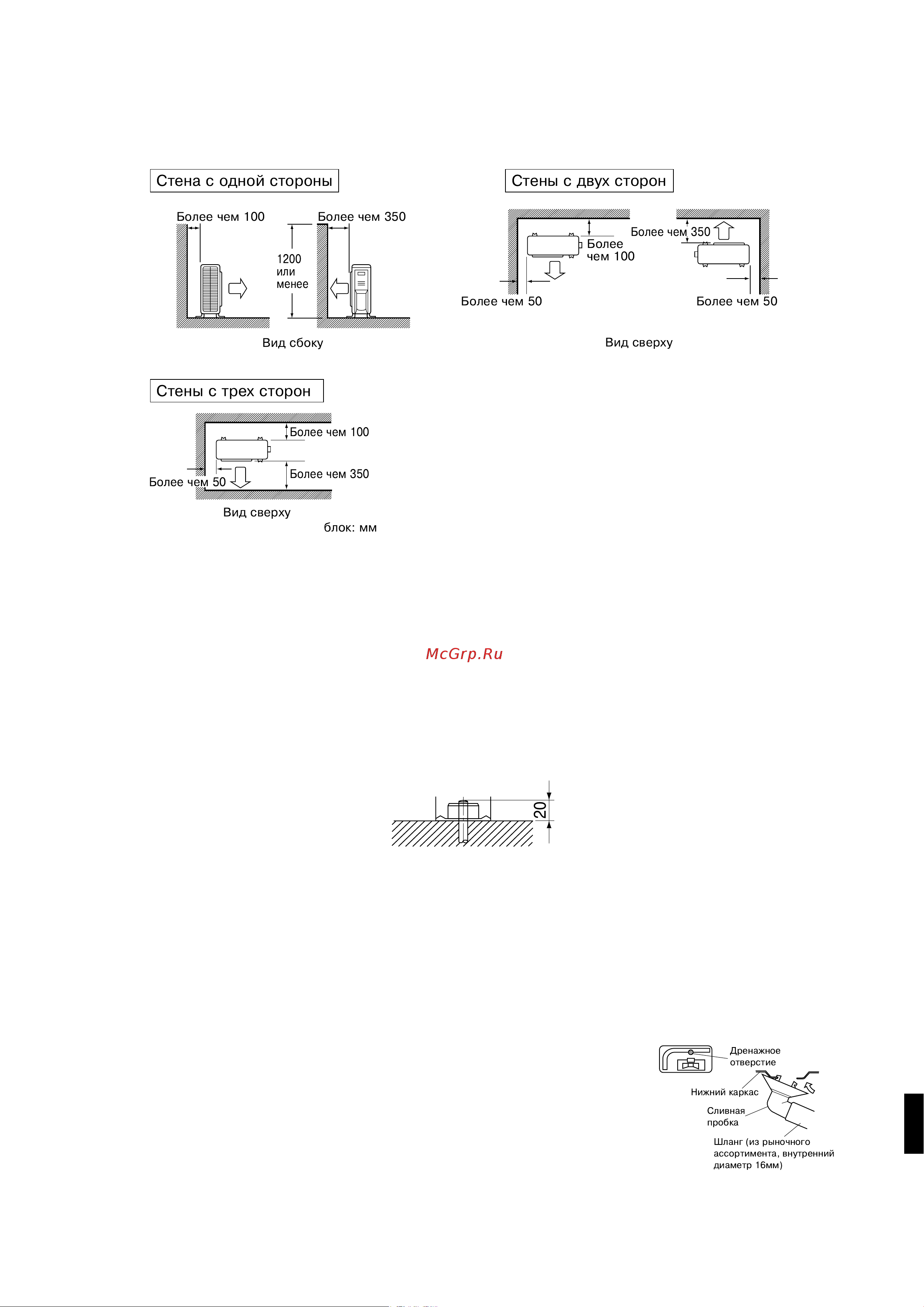 Daikin RX50G2V1B [5/12] Меpы пpедостоpожности пpи монтаже