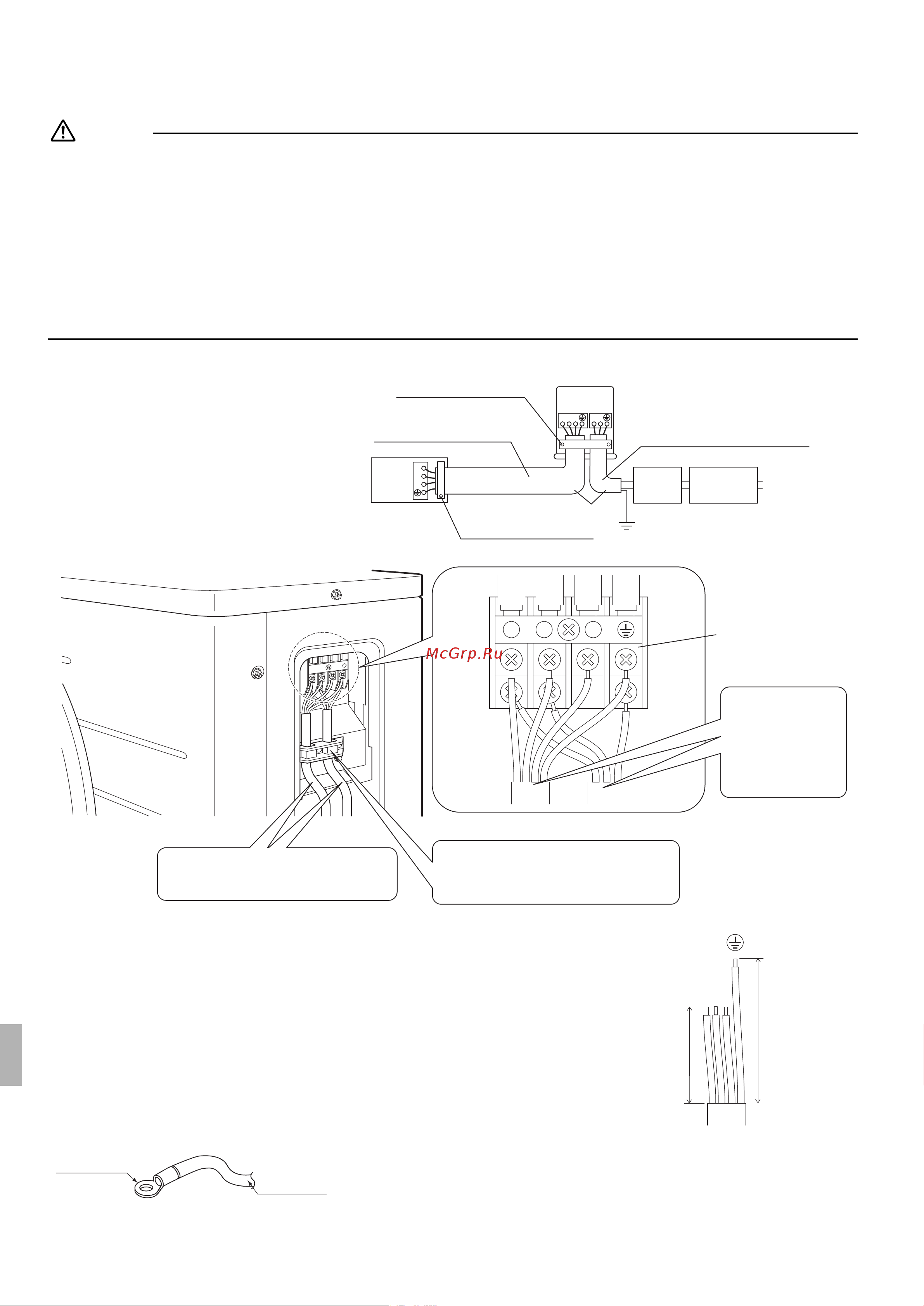 Daikin RX20K5V1B9 [96/124] Ligações eléctricas