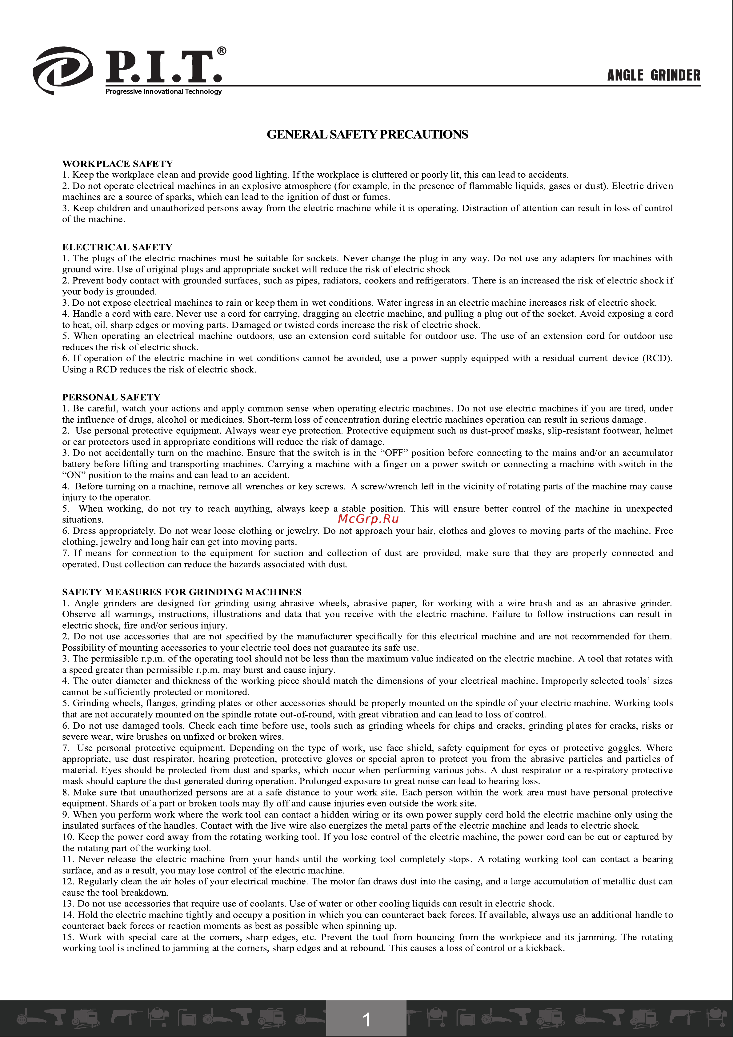P.I.T. PWS230-D2 [2/24] Страница 2