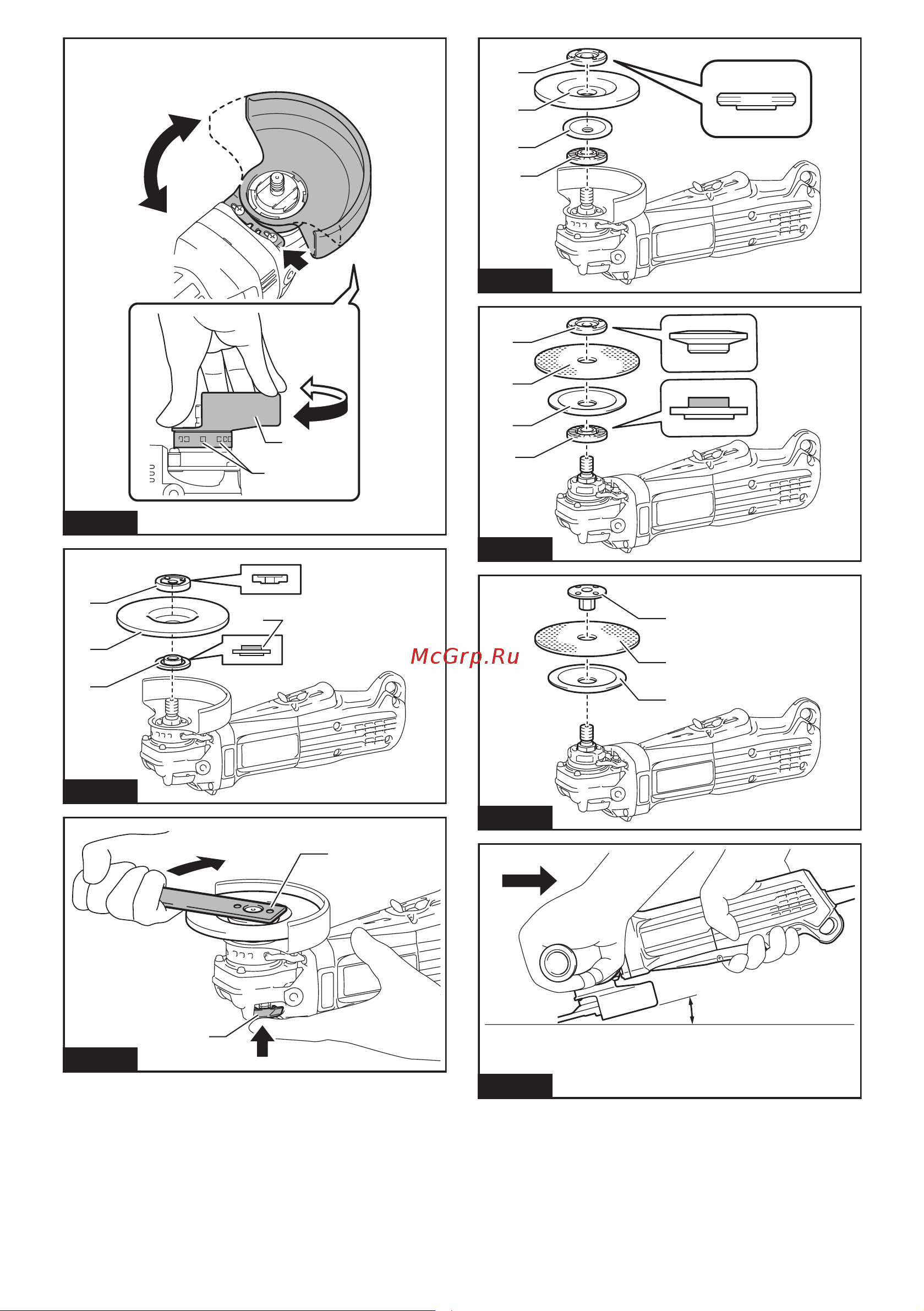 Makita GA4550R Инструкция онлайн [3/104] 690842