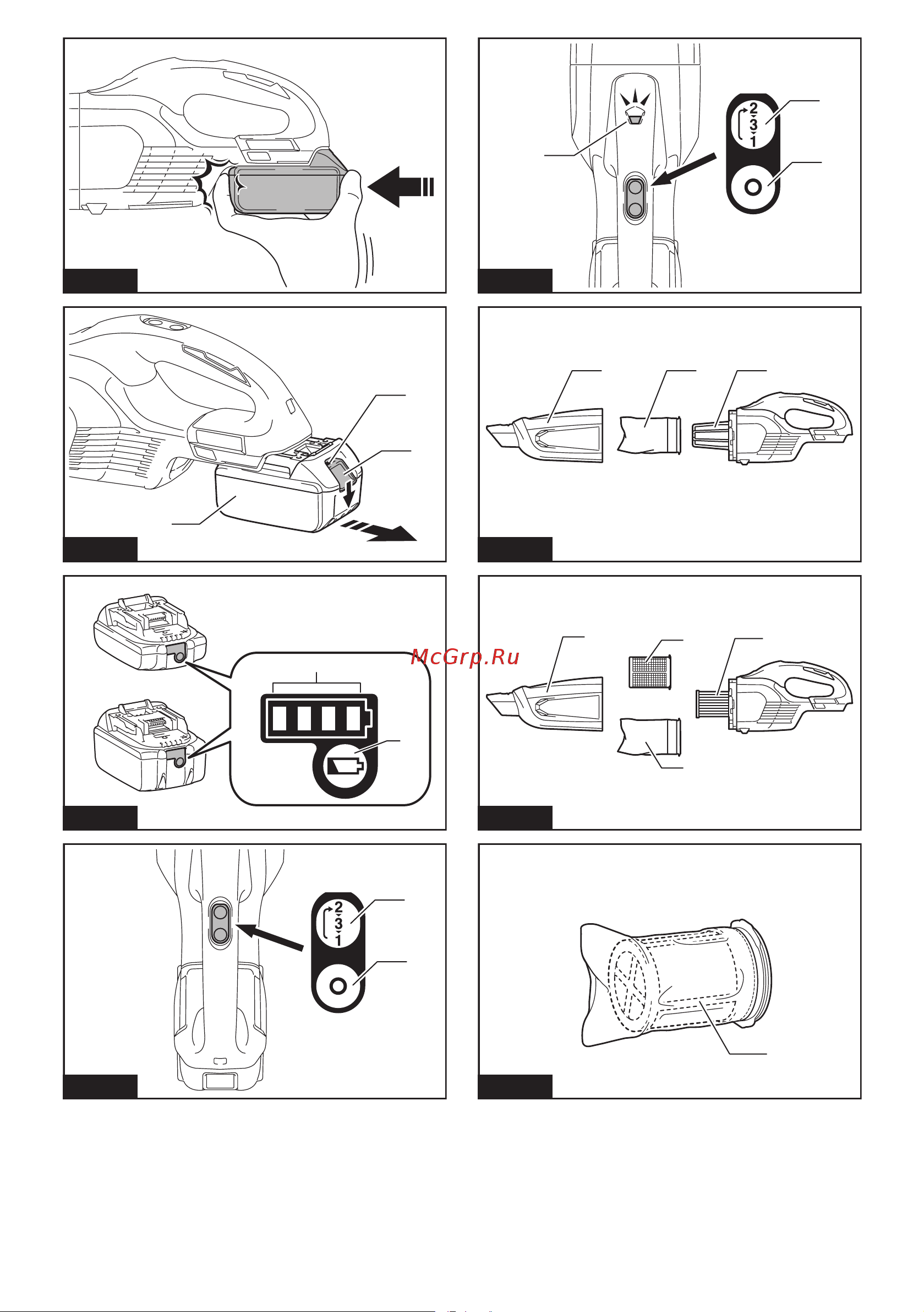 Makita DCL281FZ 197949 Инструкция онлайн [2/92] 837057