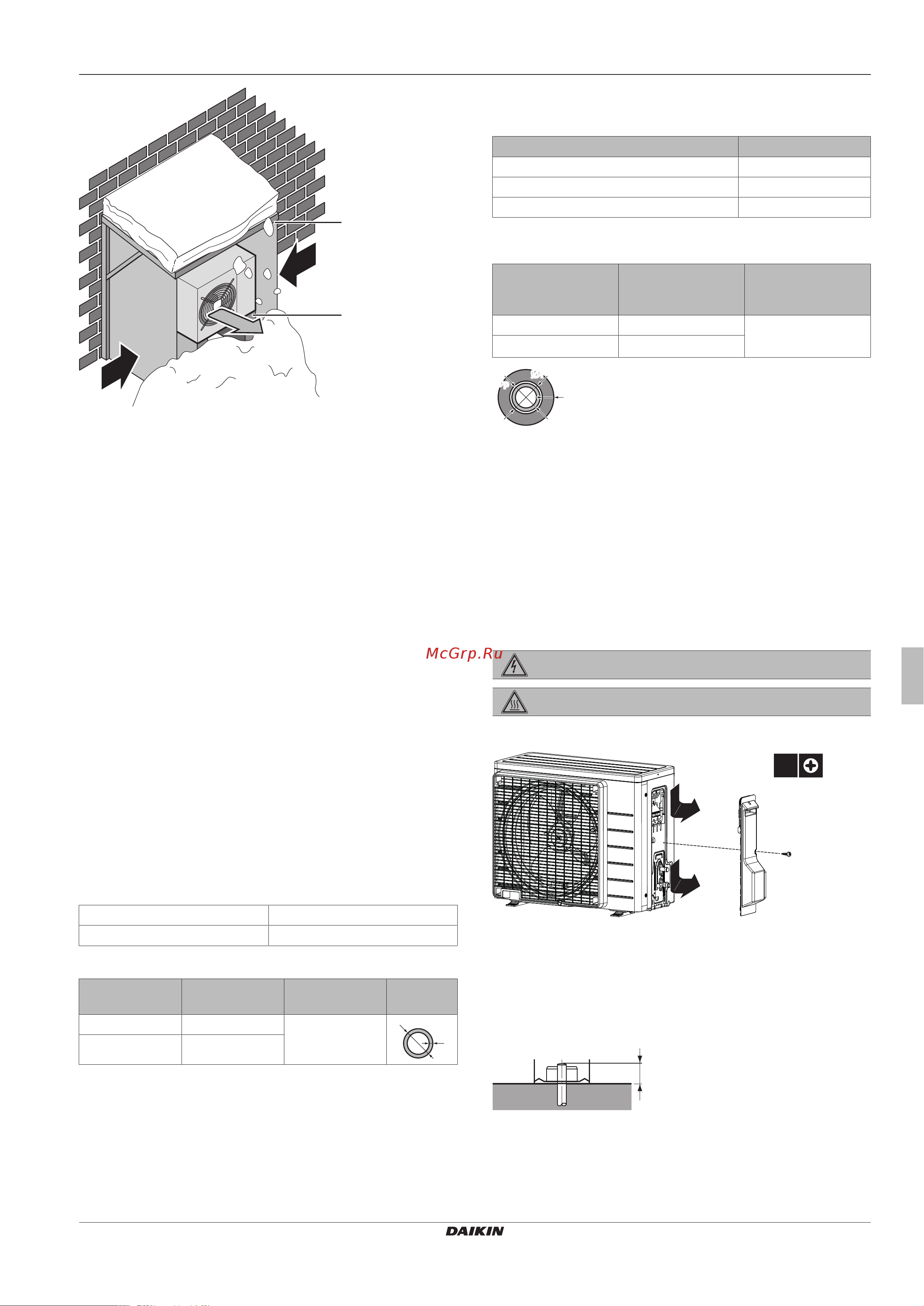Daikin RXP20M5V1B [15/112] Vorbereiten der kältemittelleitungen