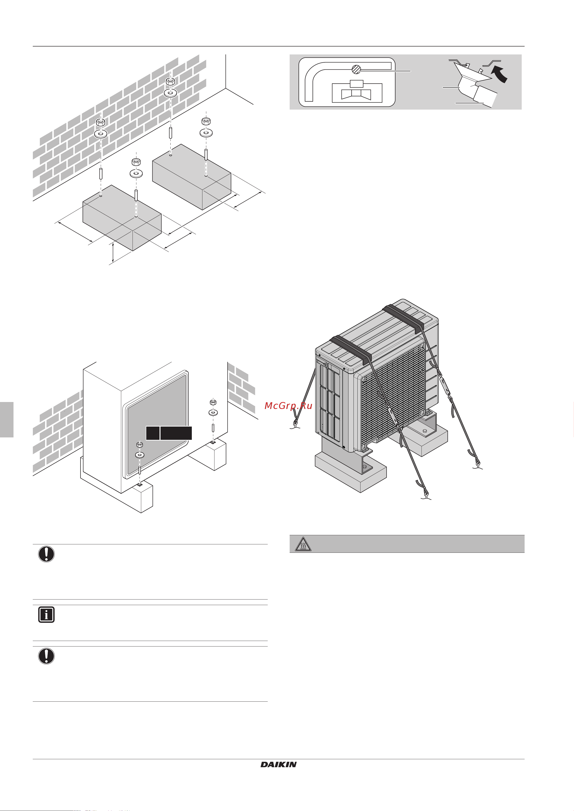 Daikin RXP20M5V1B [16/112] So installieren sie die außeneinheit