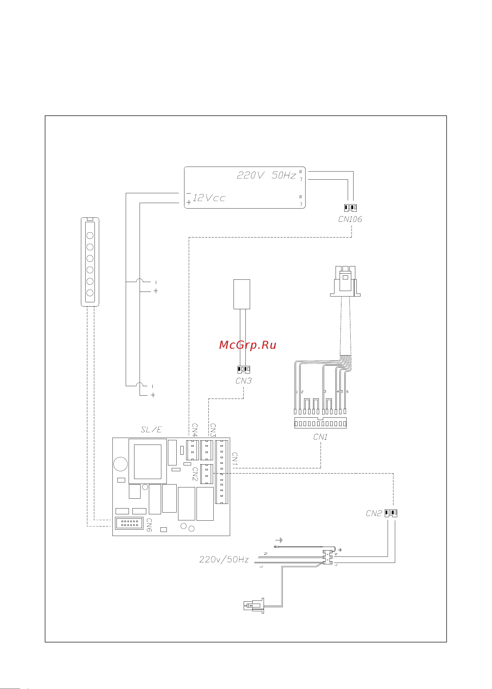 Sirius SL 107 [13/16] Схема подключения sltc em107