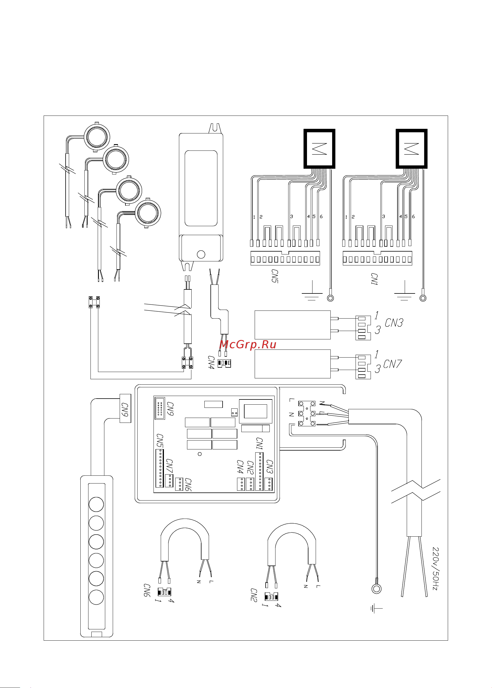 Sirius SL 107 [8/16] Схема подключения sl 80 fresco 900 sl 80 fresco 1200