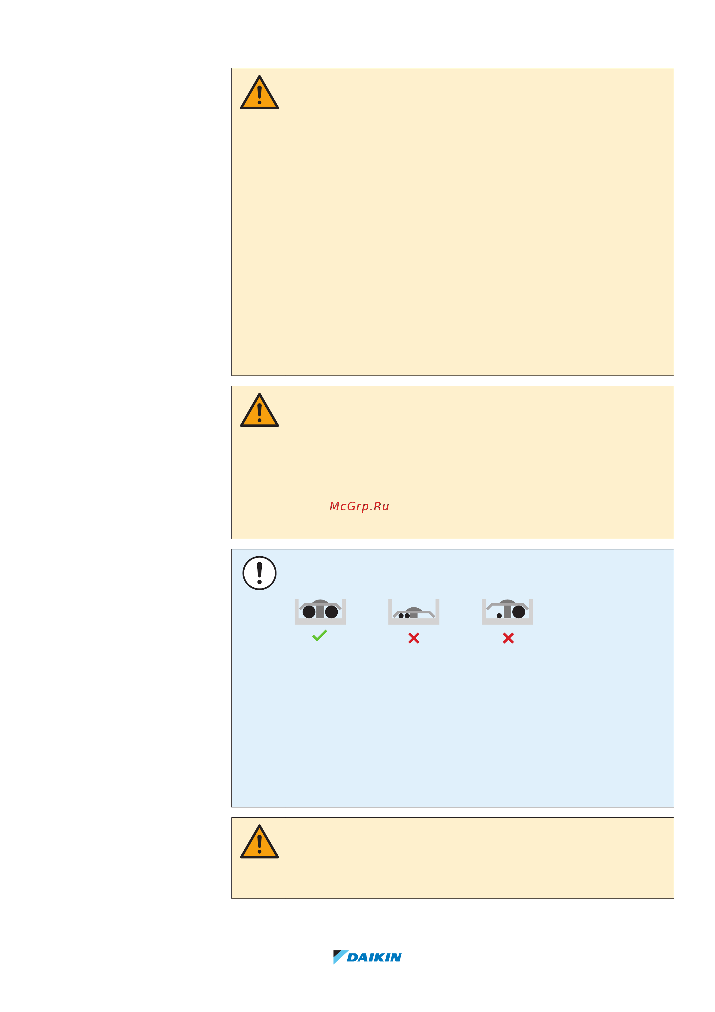 Daikin RXM35R5V1B [13/68] General safety precautions