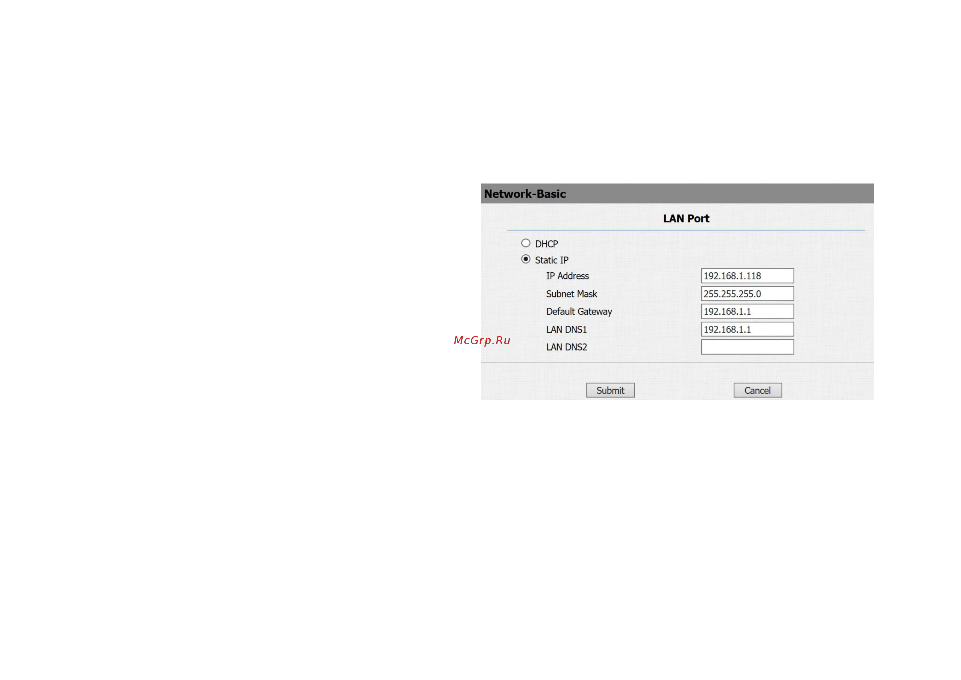 Akuvox R26P OW [12/46] Networksetting