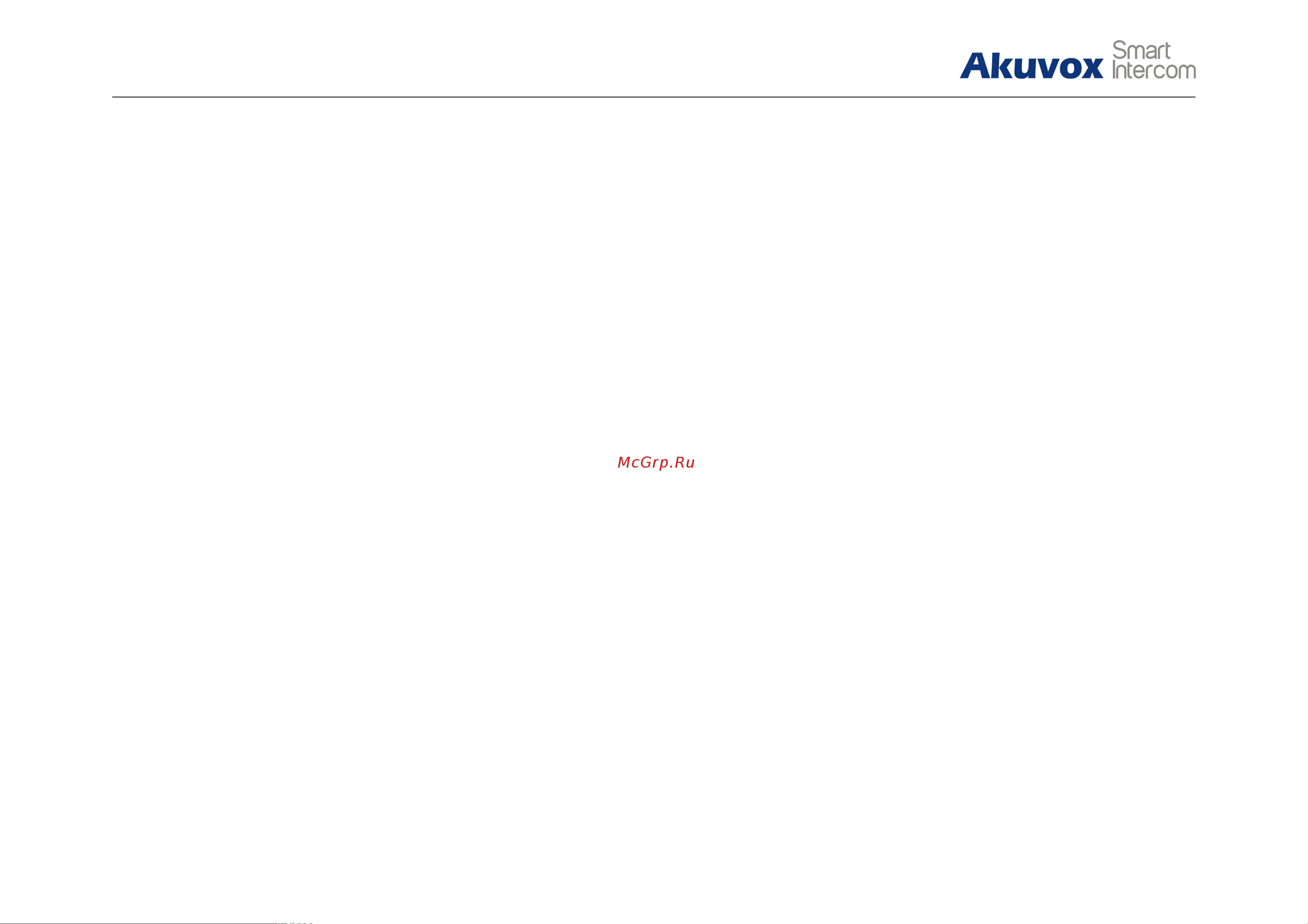 Akuvox R28A [10/12] Abbreviations