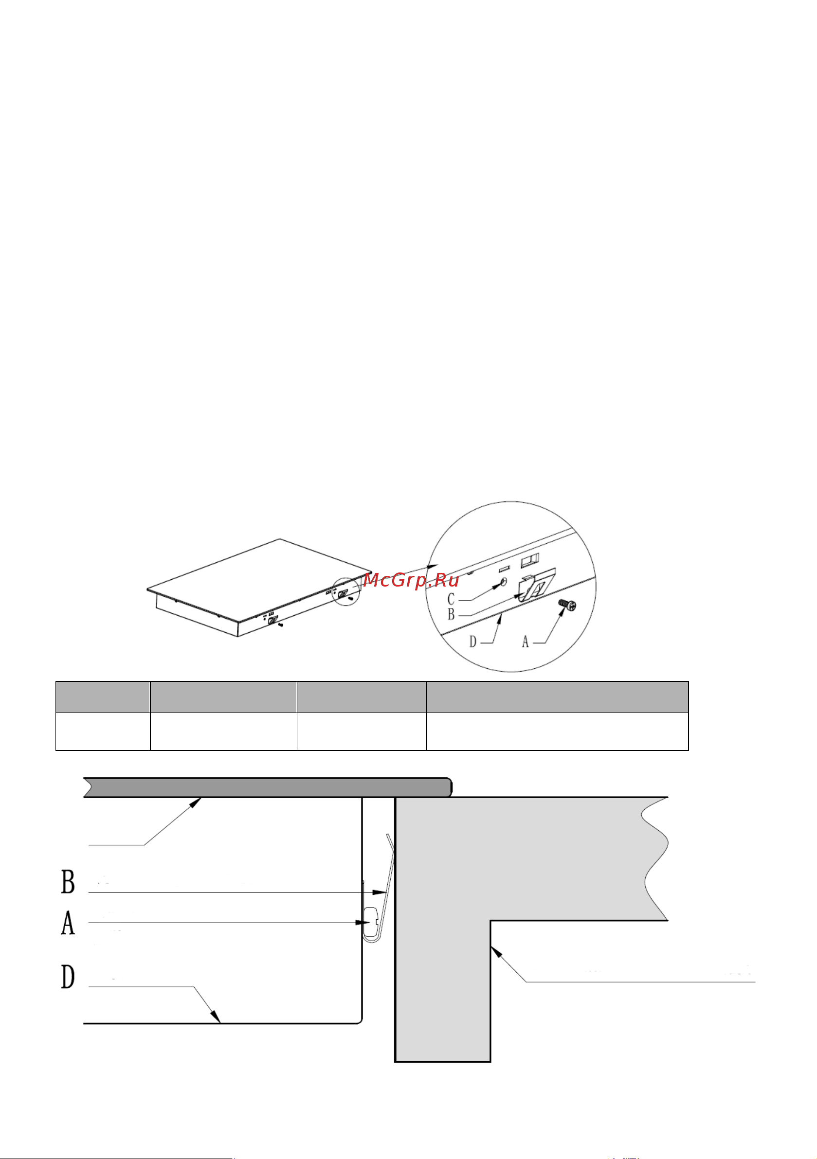 Candy CFIB640RC [42/259] Перед установкой креплений