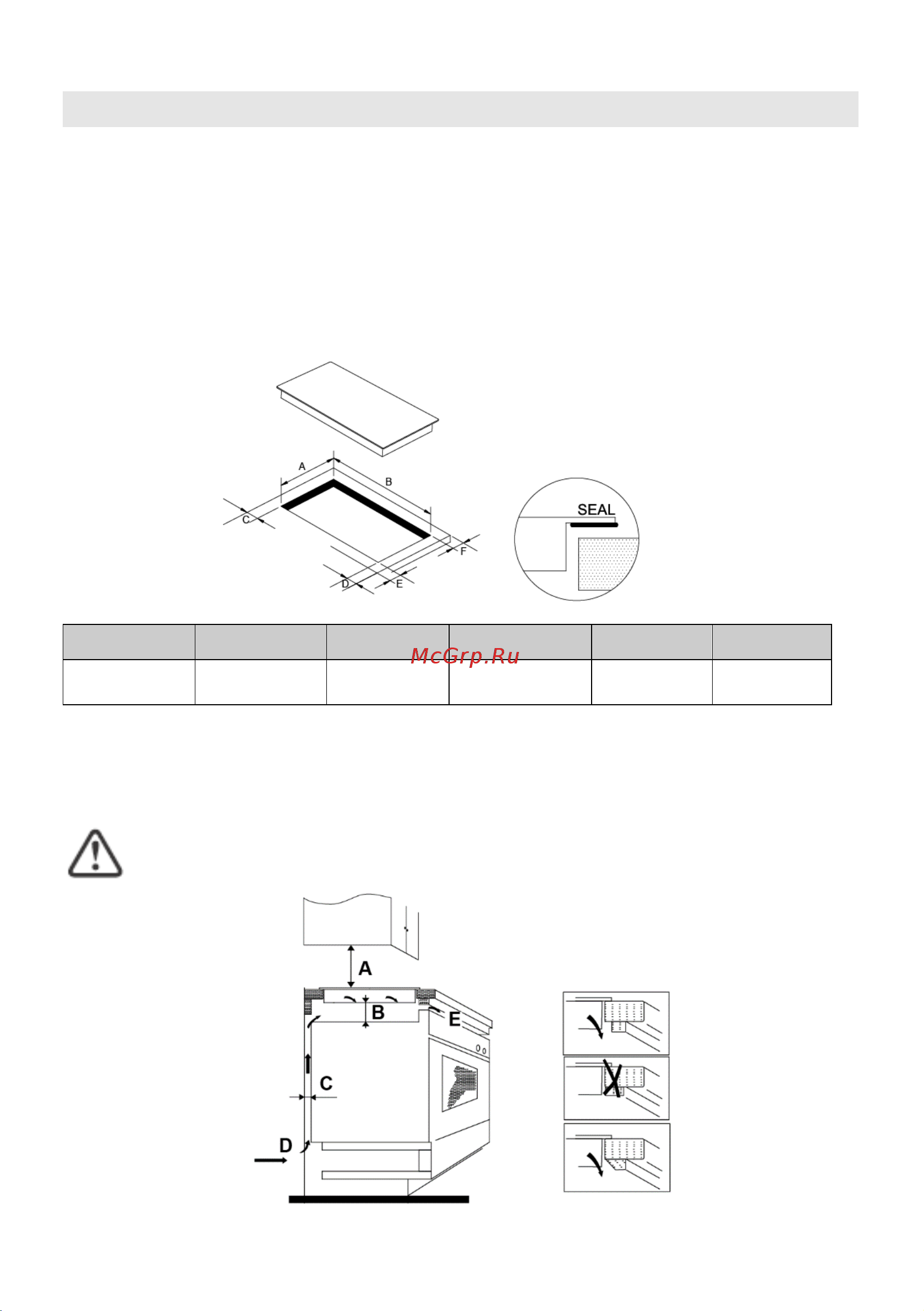 Candy CFIB636DV WIFI [63/259] Installation