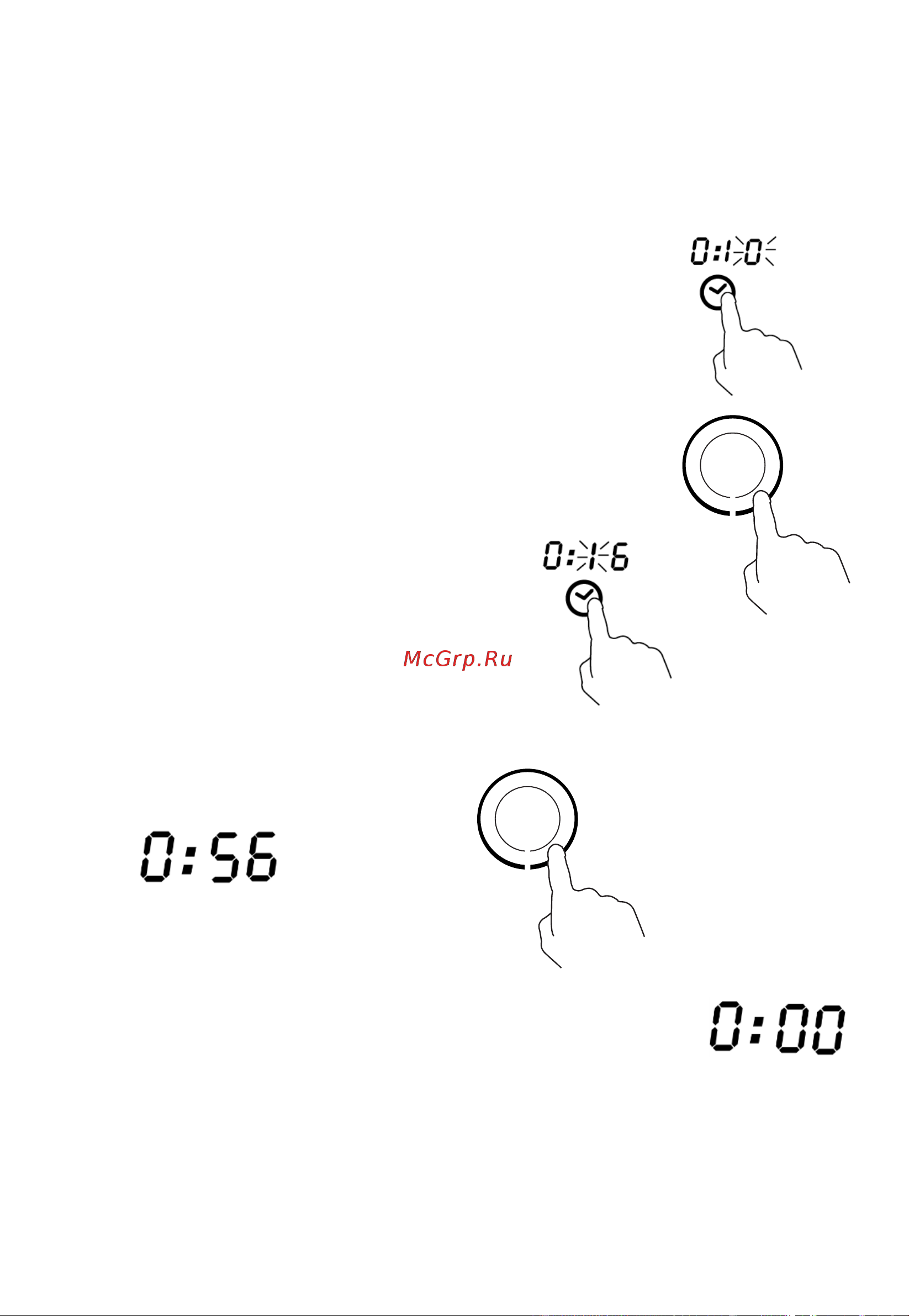 Candy CFIB640RC [85/200] Utilizzare il timer come contaminuti