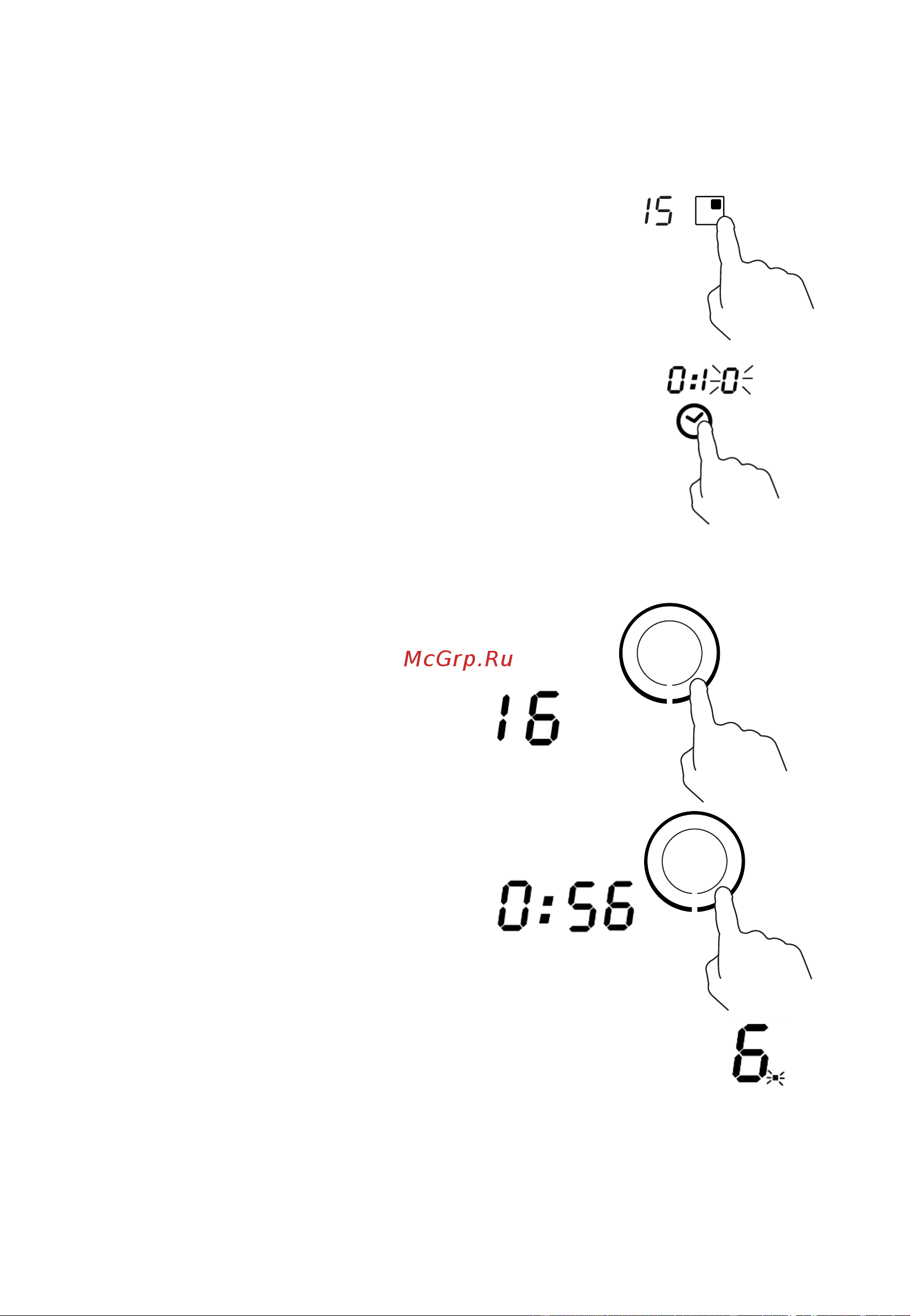 Candy CFIB640RC [86/200] Impostare il timer per spegnere le zone cottura