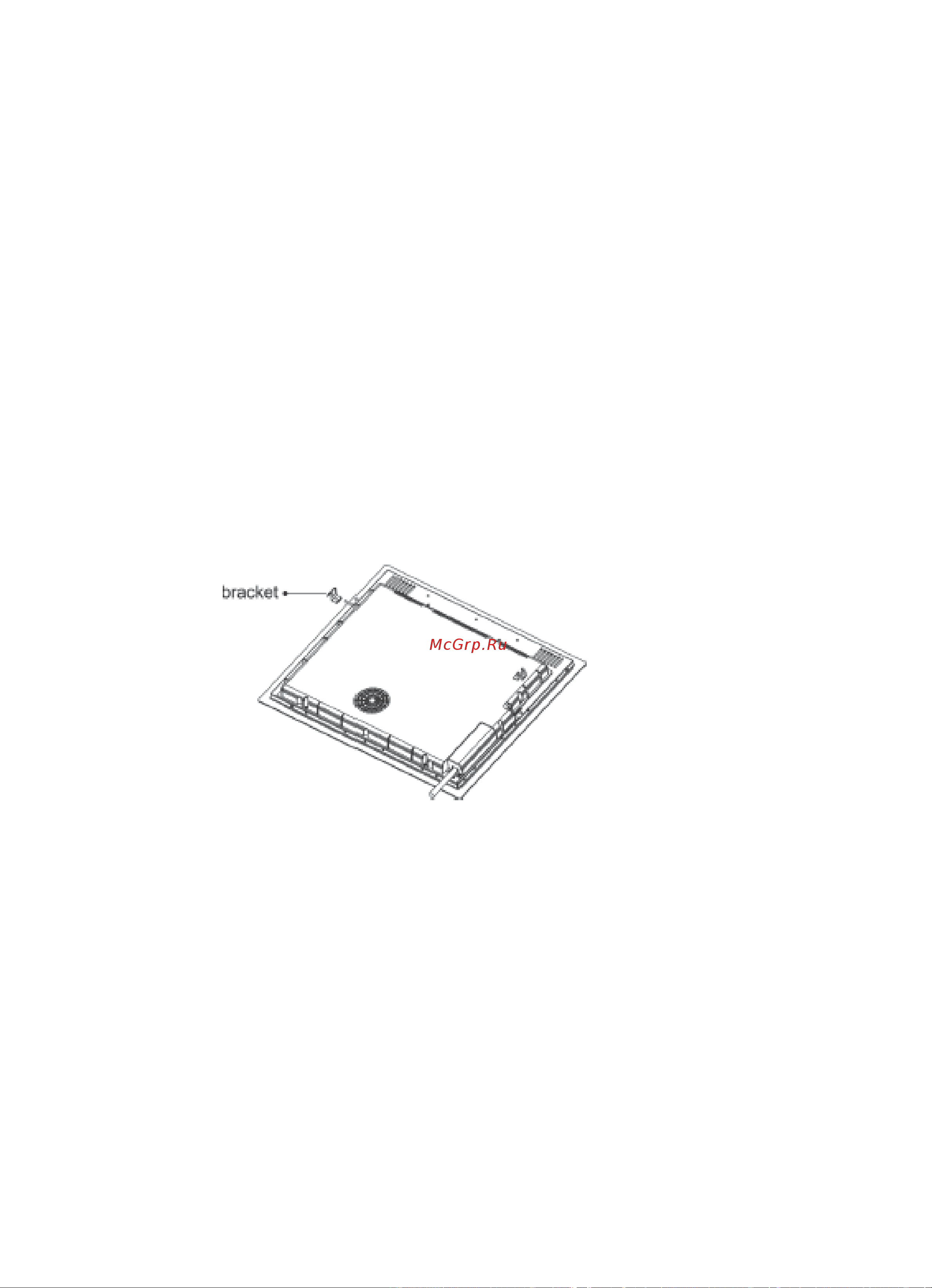 Candy CI 3640 ELITE [27/63] Adjusting the bracket position