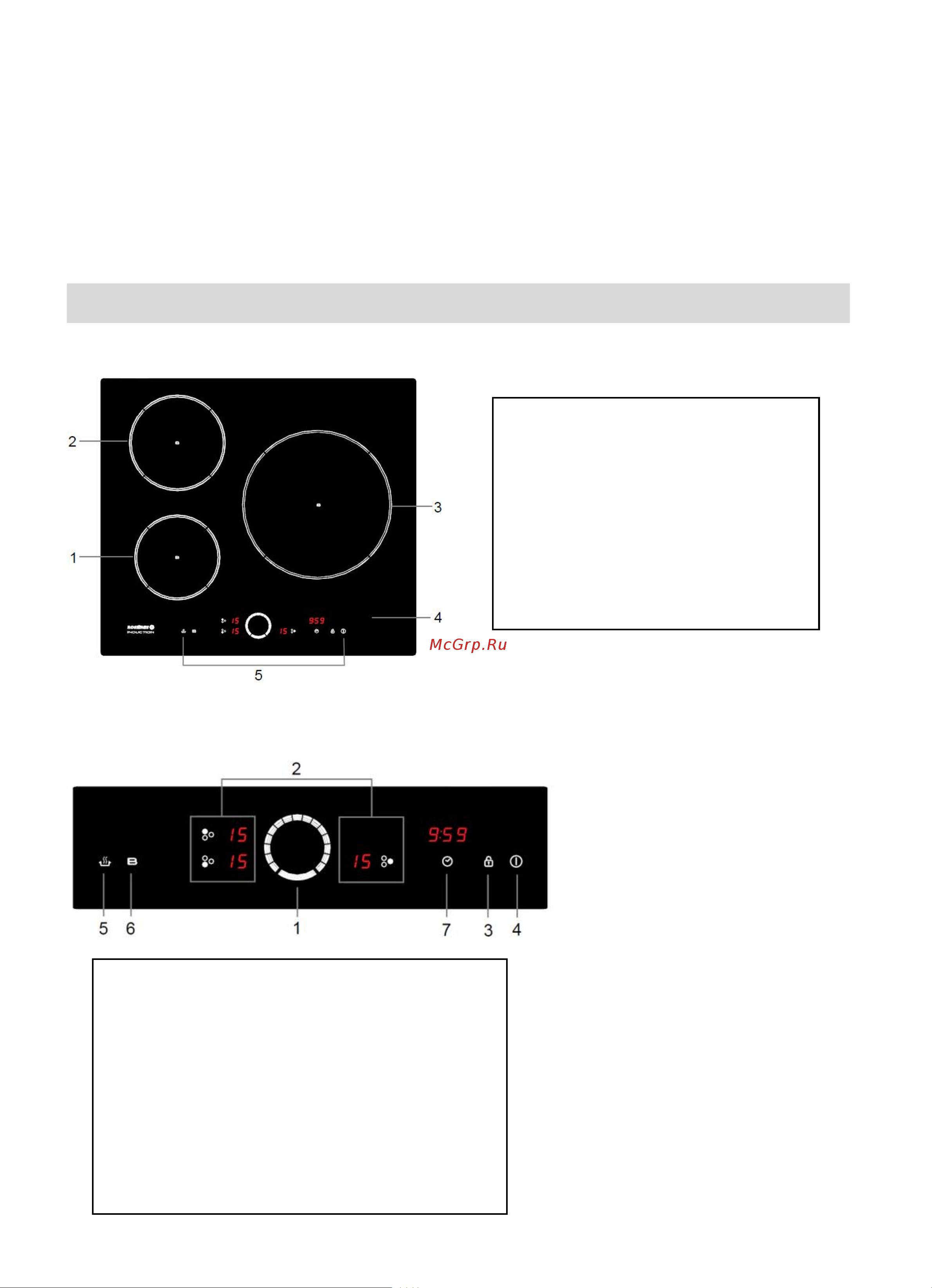 Candy CI 630 L [9/63] Product overview