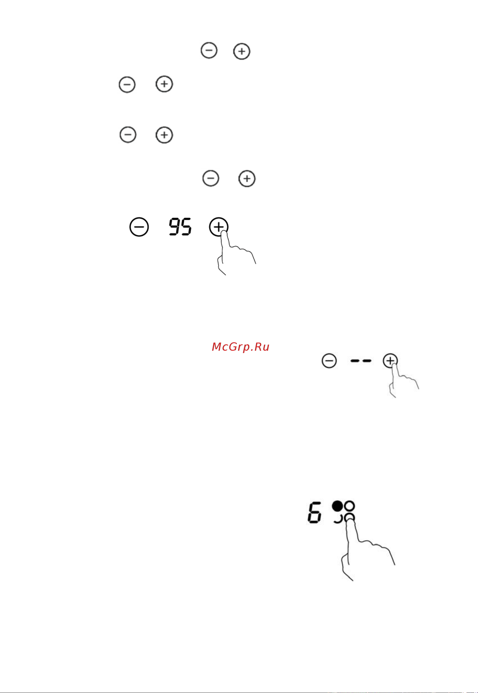 Candy CI 62 TP [18/248] Setting the timer to turn one or more cooking zones off