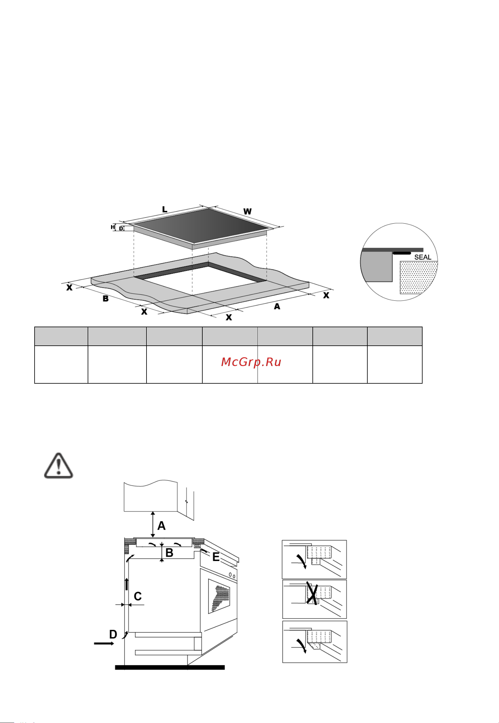 Candy CI 62 TP [244/248] Installatie
