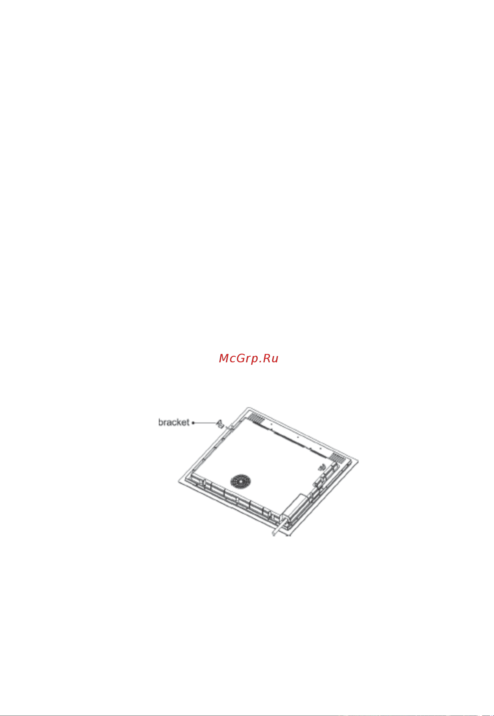 Candy CI 62 TP [28/248] Adjusting the bracket position