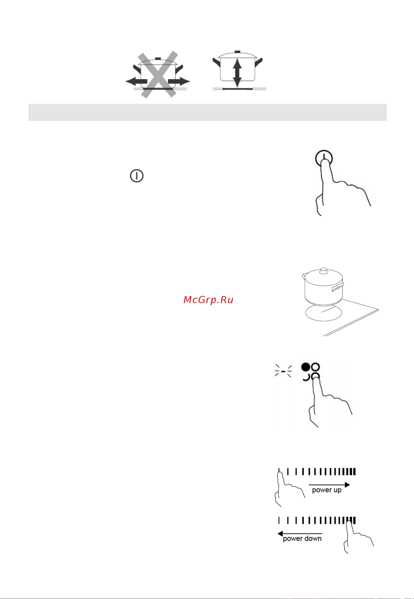 Candy CI 6D TP [11/248] Using your induction hob