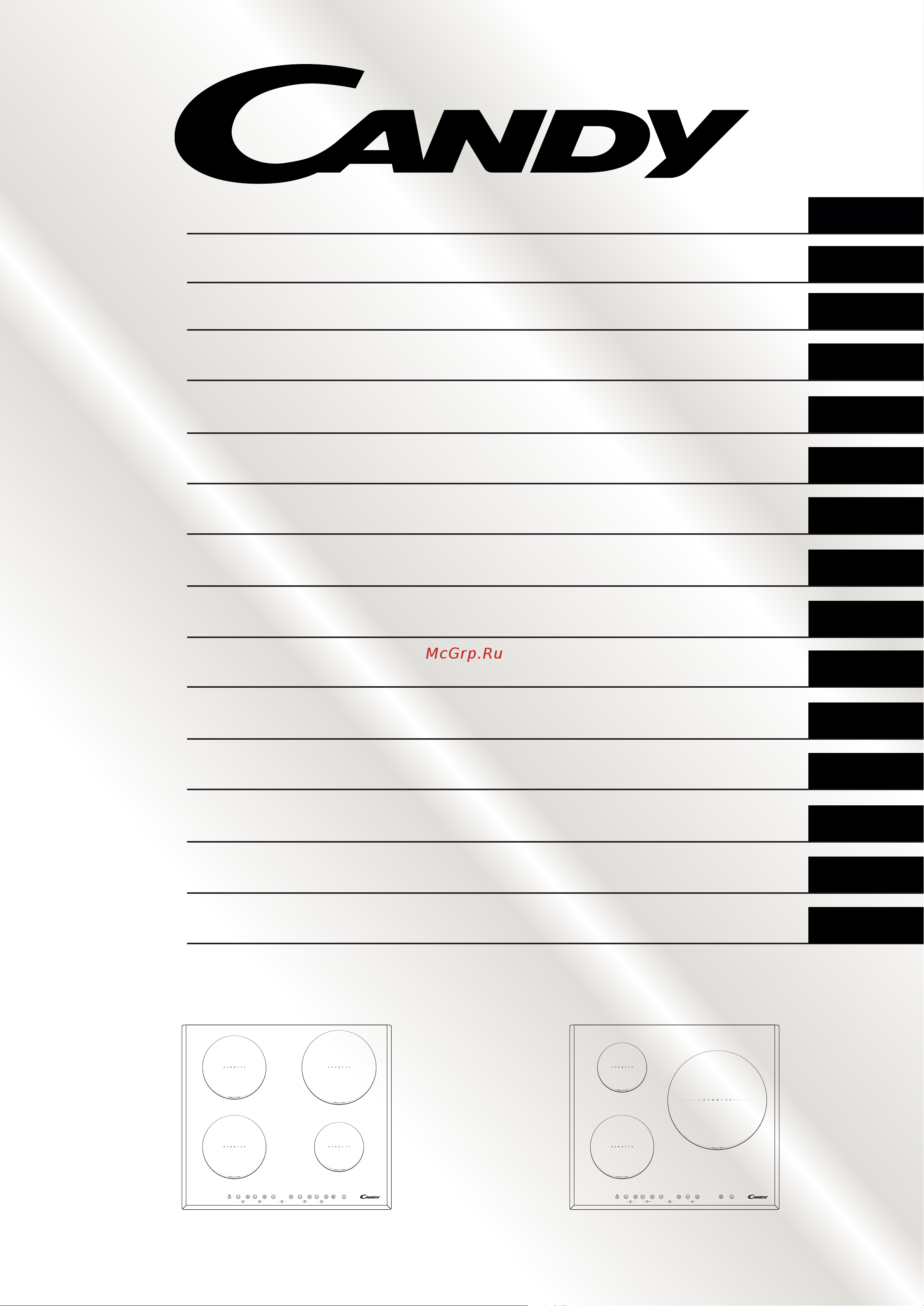 Candy CIE633B3/1 Инструкция по эксплуатации онлайн