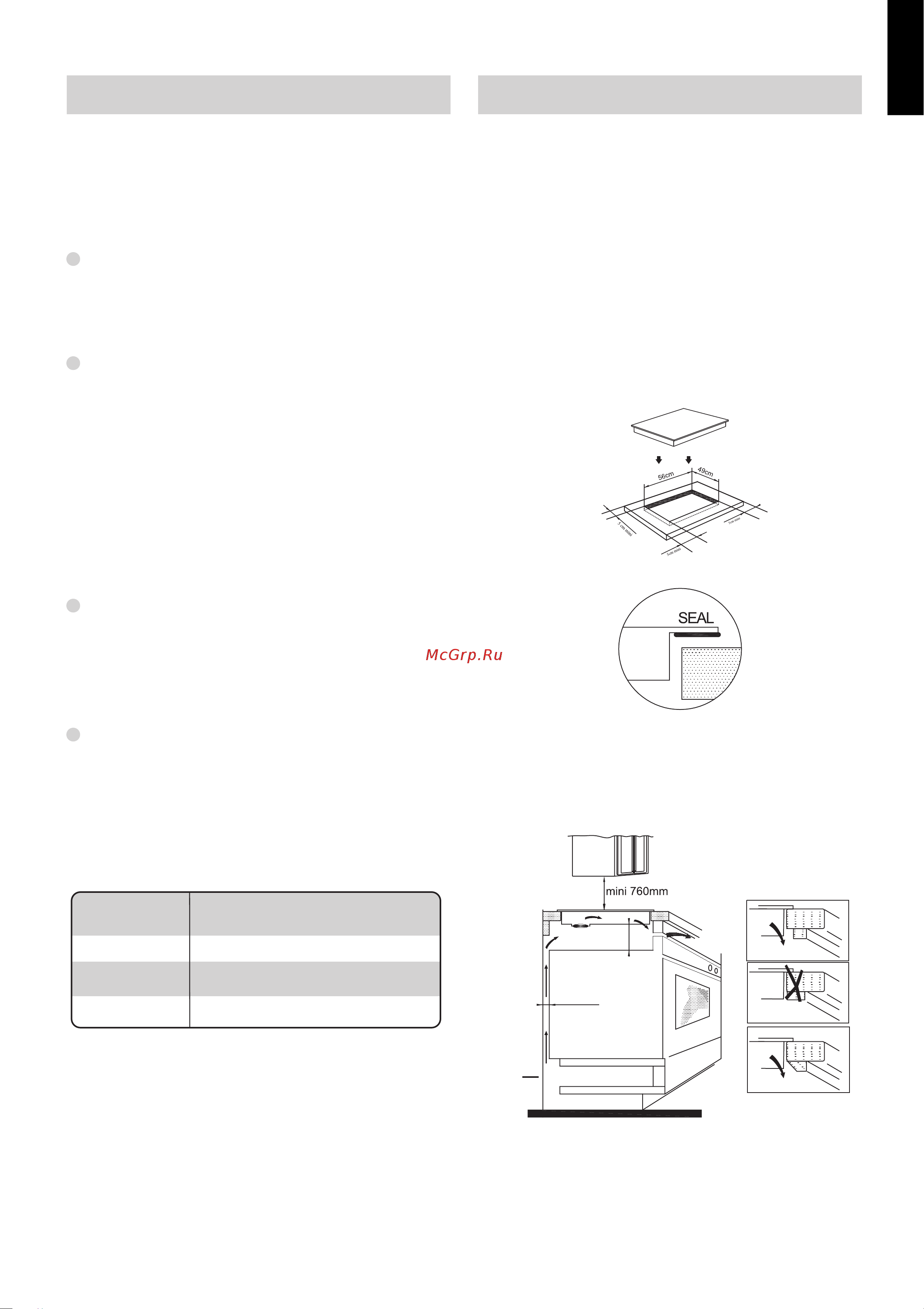 Candy CIE633B3/1 [19/131] Bezpe nost