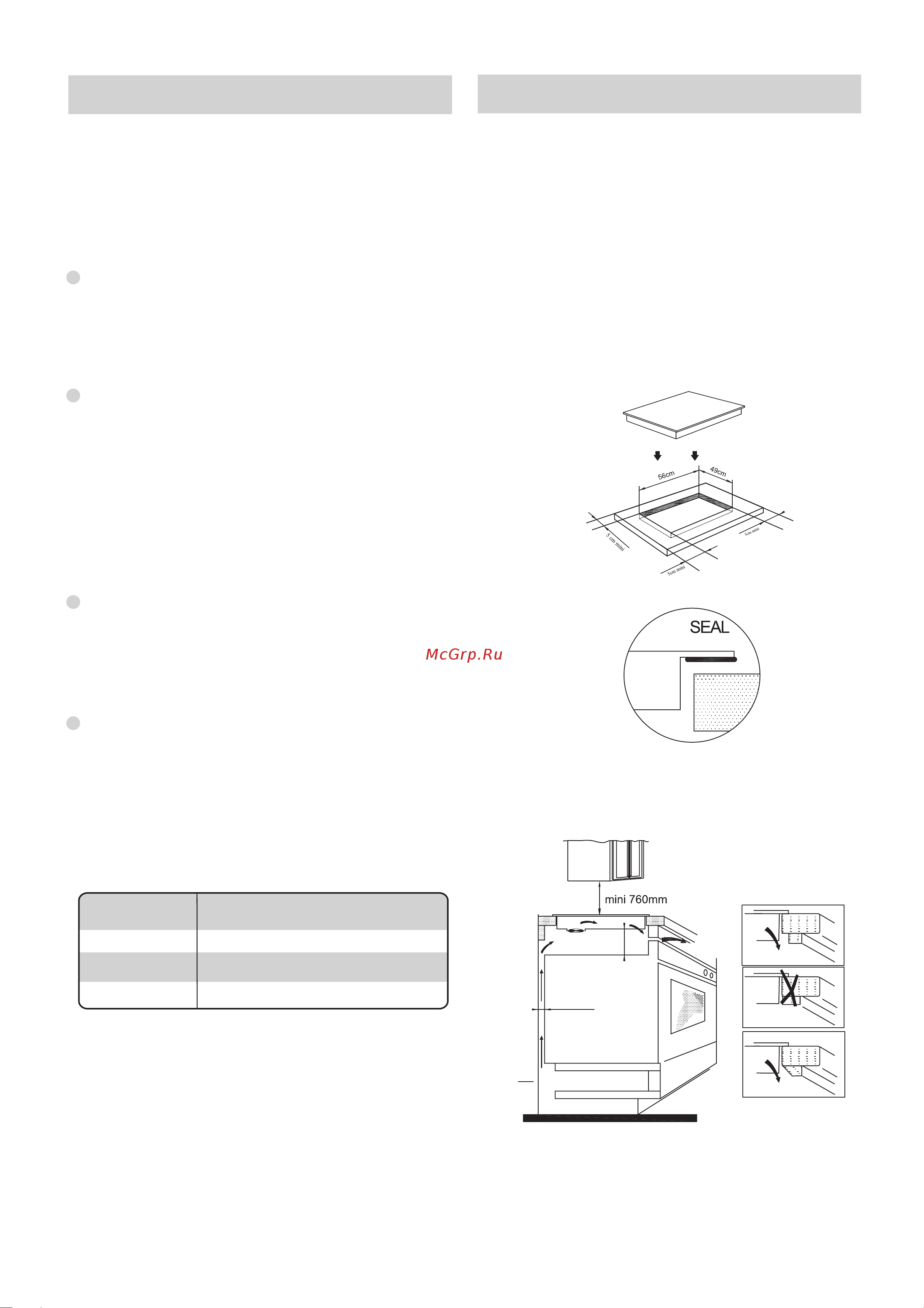 Candy CIE633B3 [68/131] Installasjon