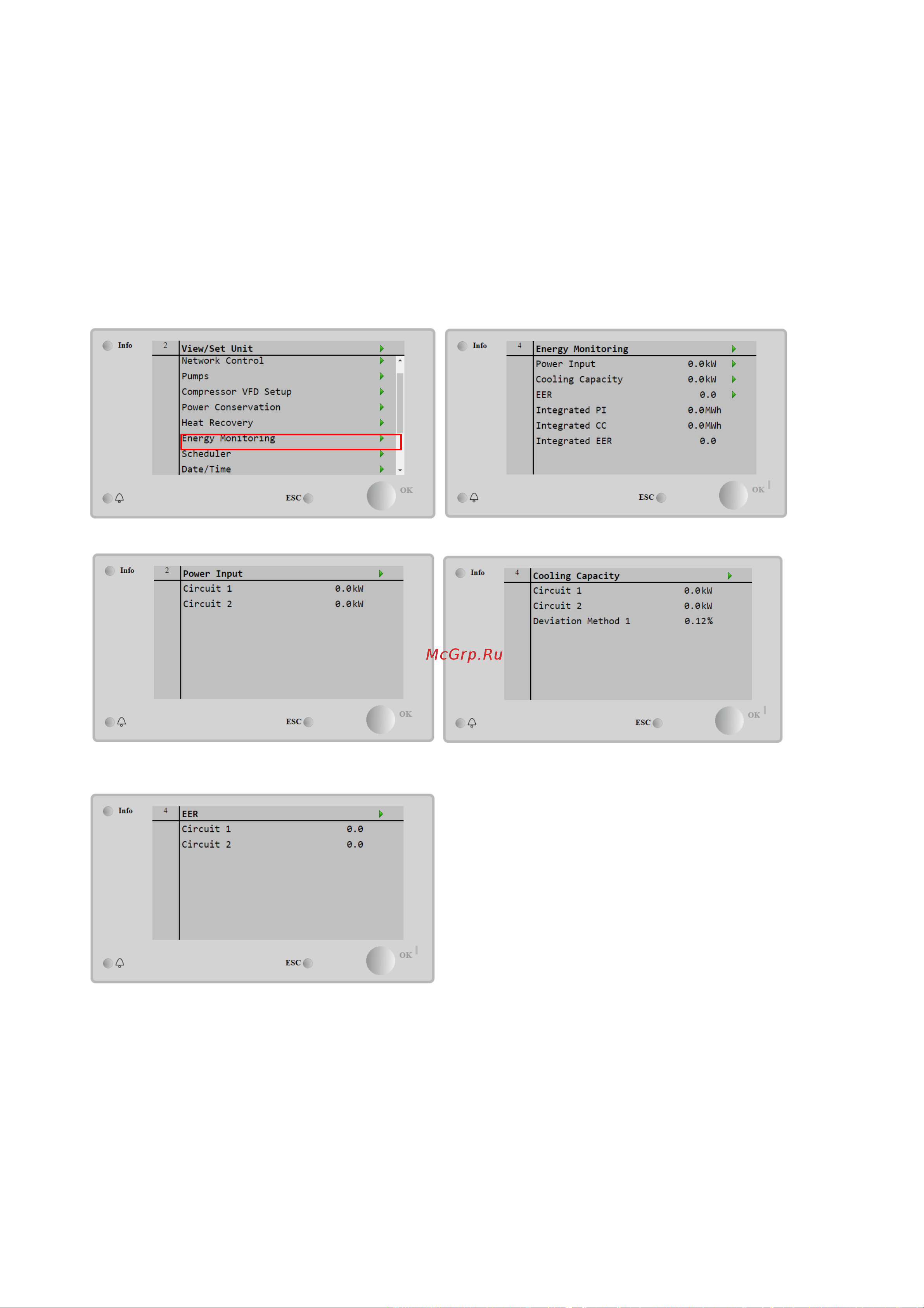 Daikin EWAHH10TZSLC2 [32/66] Контроль энергопотребления дополнительно для microtech 4