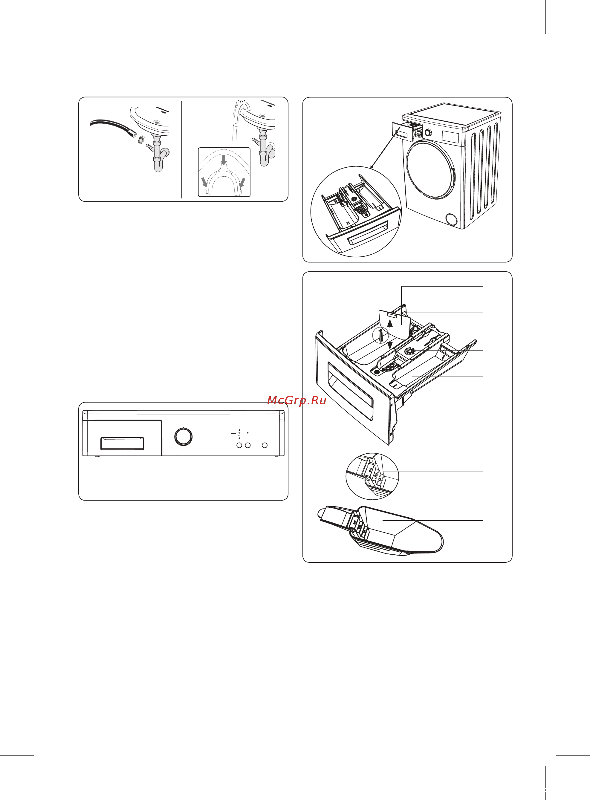 WINIA WMD-R610A1W [14/27] Обзор панели управления