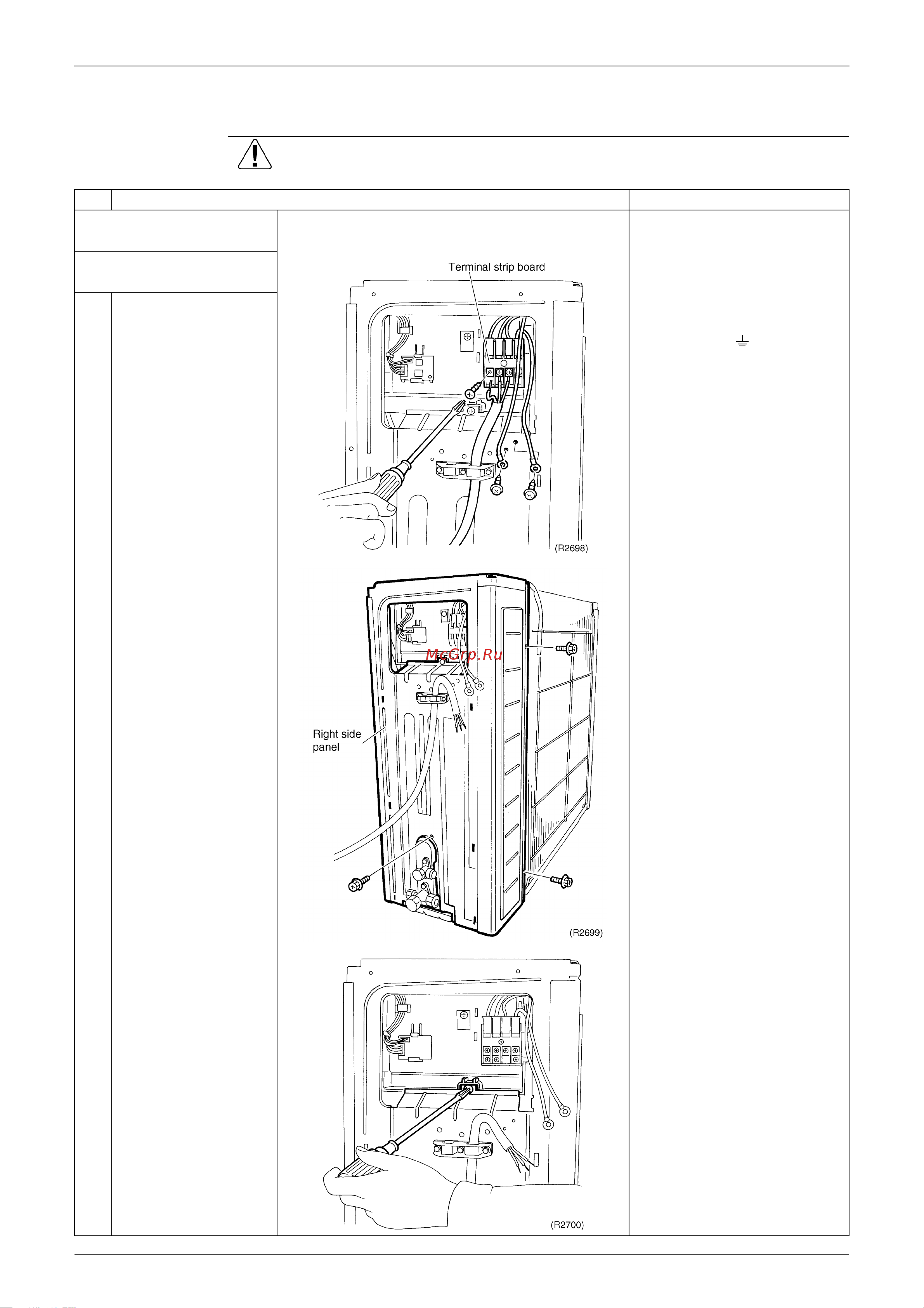 Daikin RXS50BVMB [145/178] Removal of the pcb electrical box
