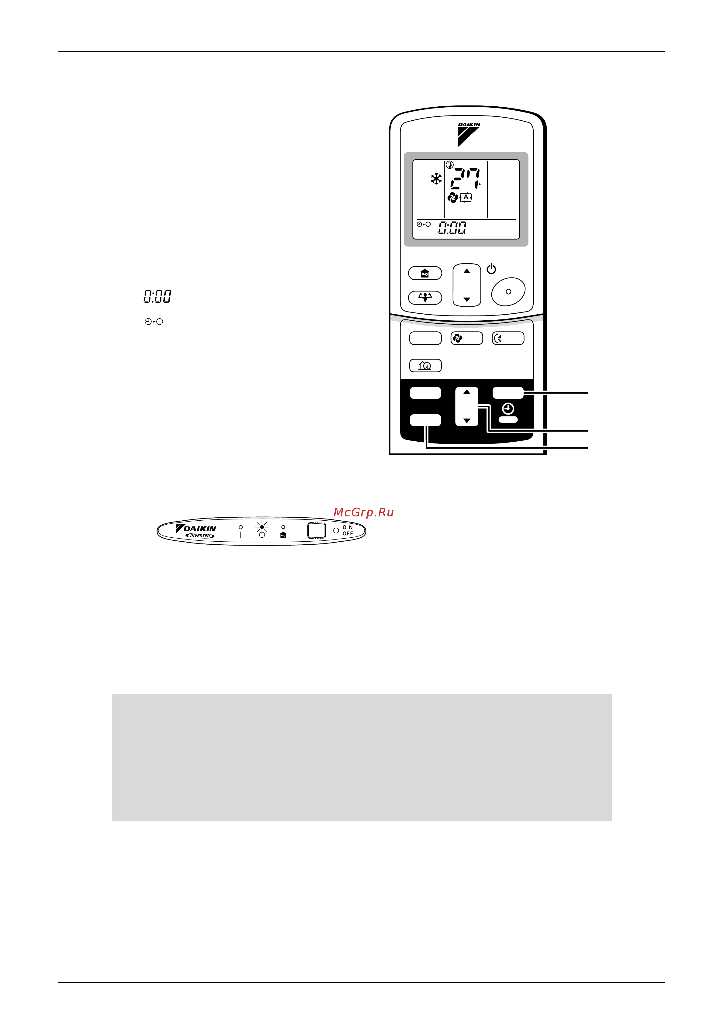 Daikin RXS50BVMB [68/178] Timer operation