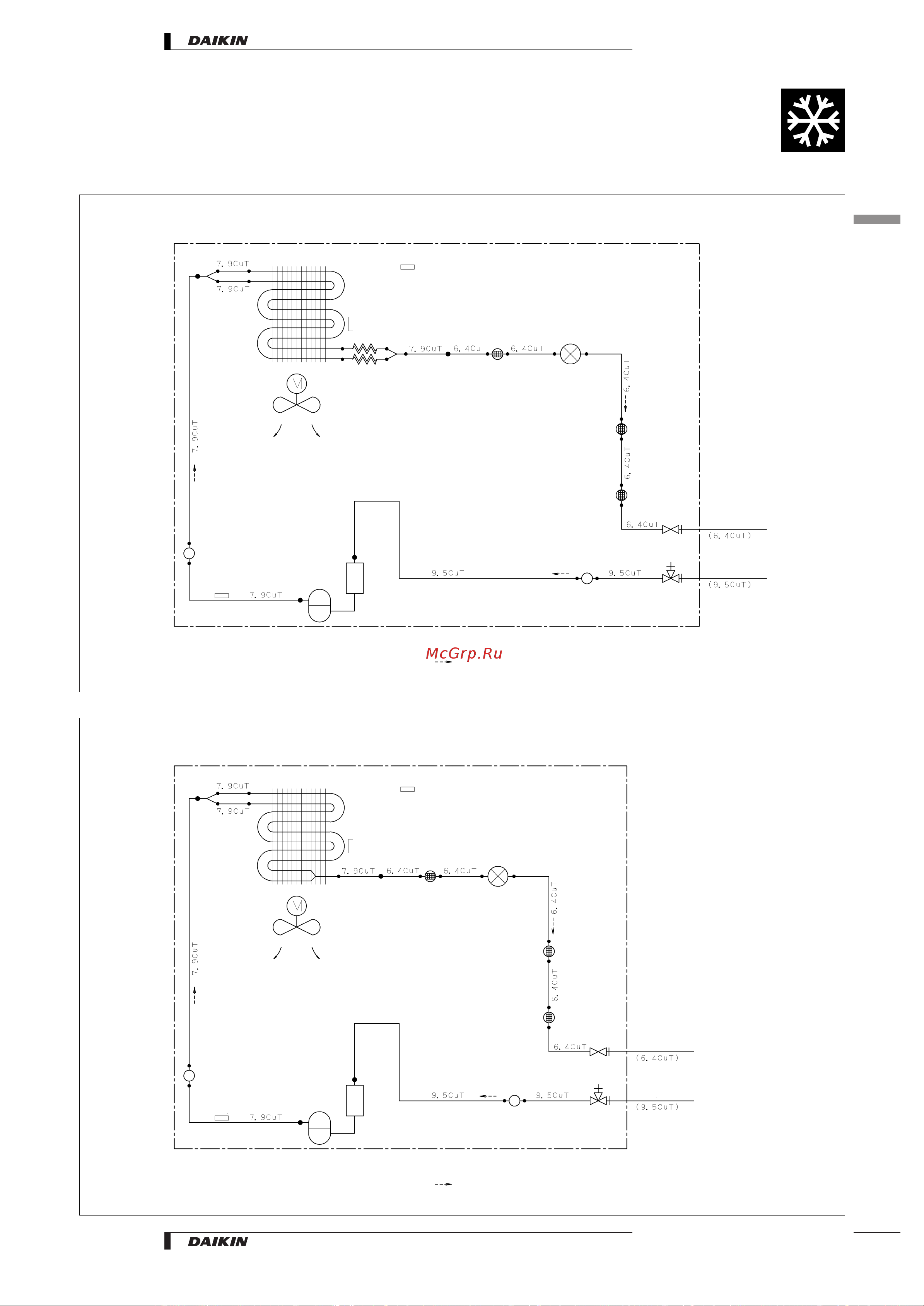 Daikin RKS50BVMB [19/26] Piping diagrams