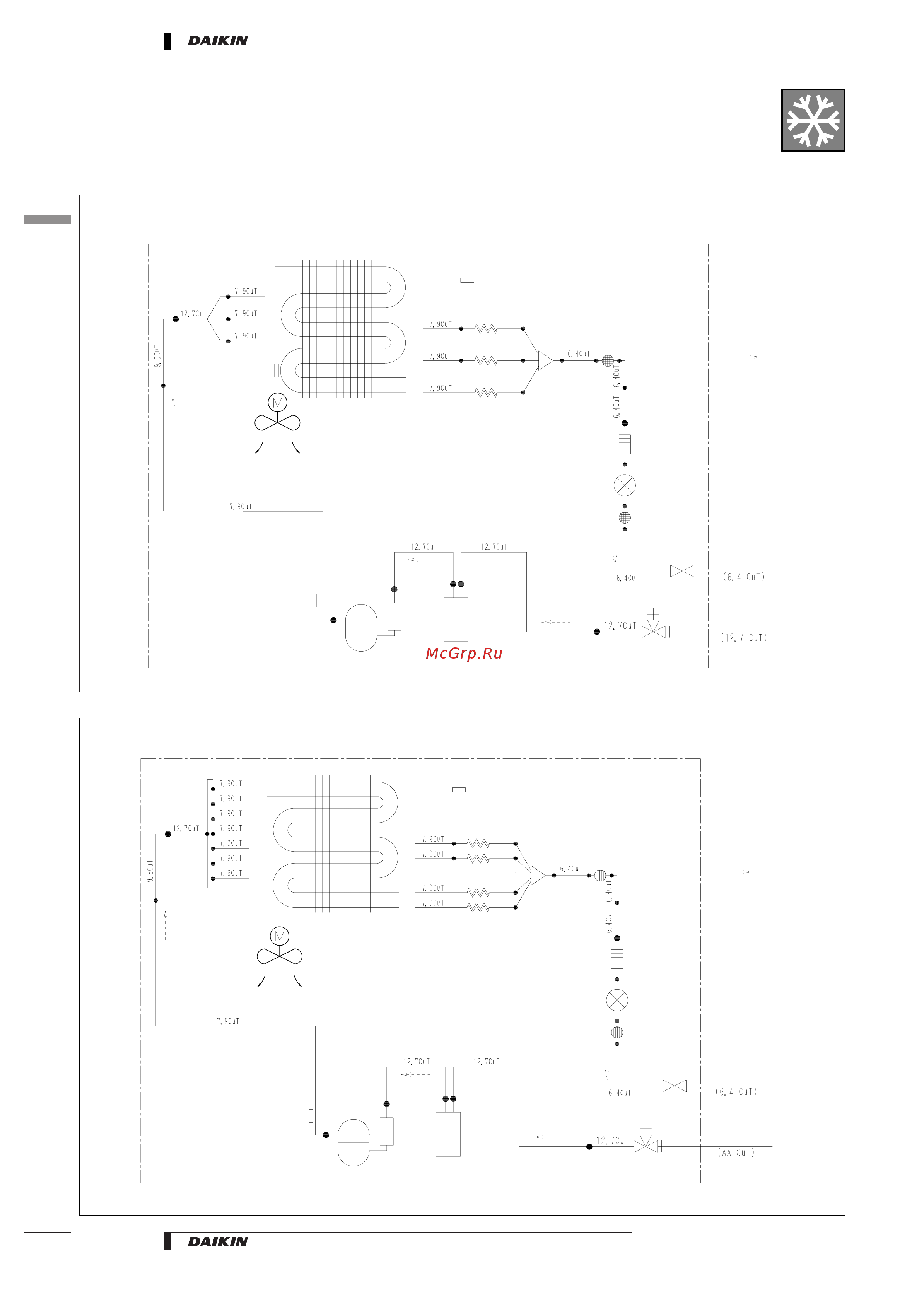 Daikin RKS50BVMB [20/26] Piping diagrams