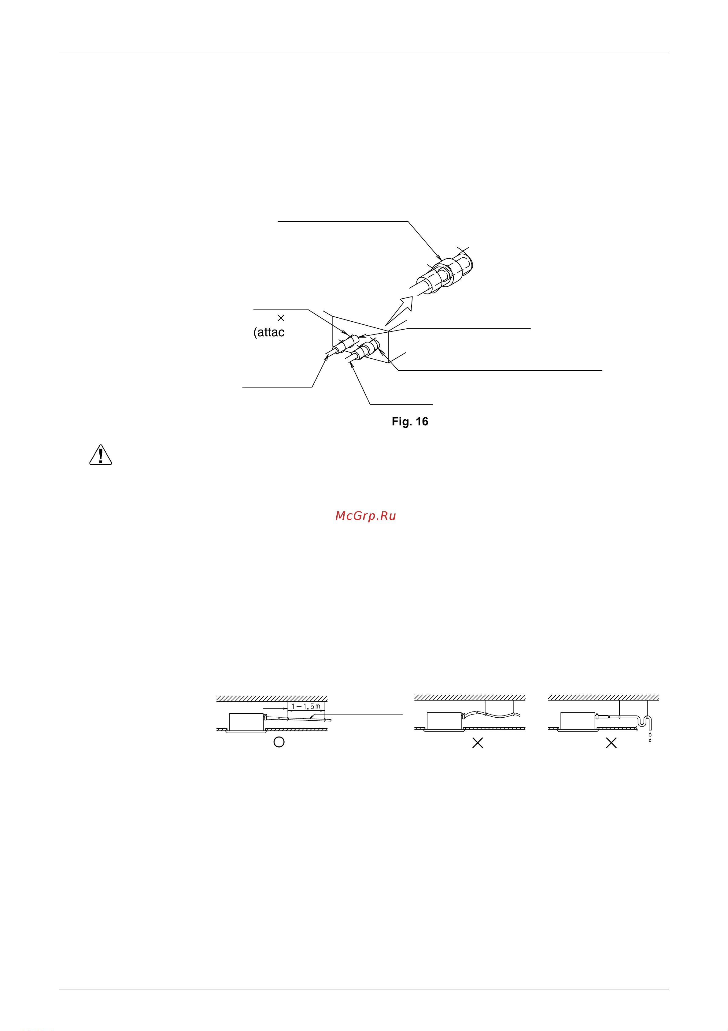 Daikin FHQ100BUV1B [48/340] Drain piping work for ffq model