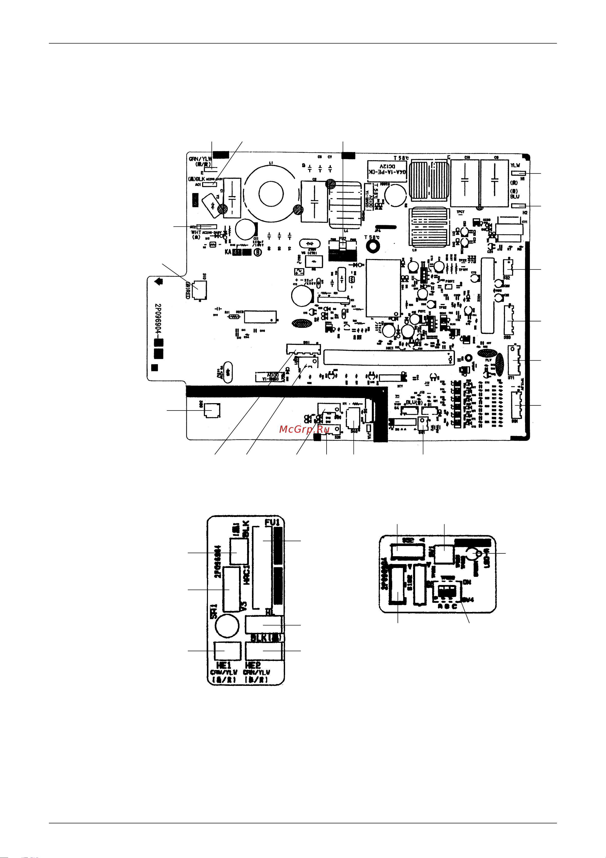 Daikin FHQ71BUV1B [80/340] Outdoor unit pcb 50 60 class