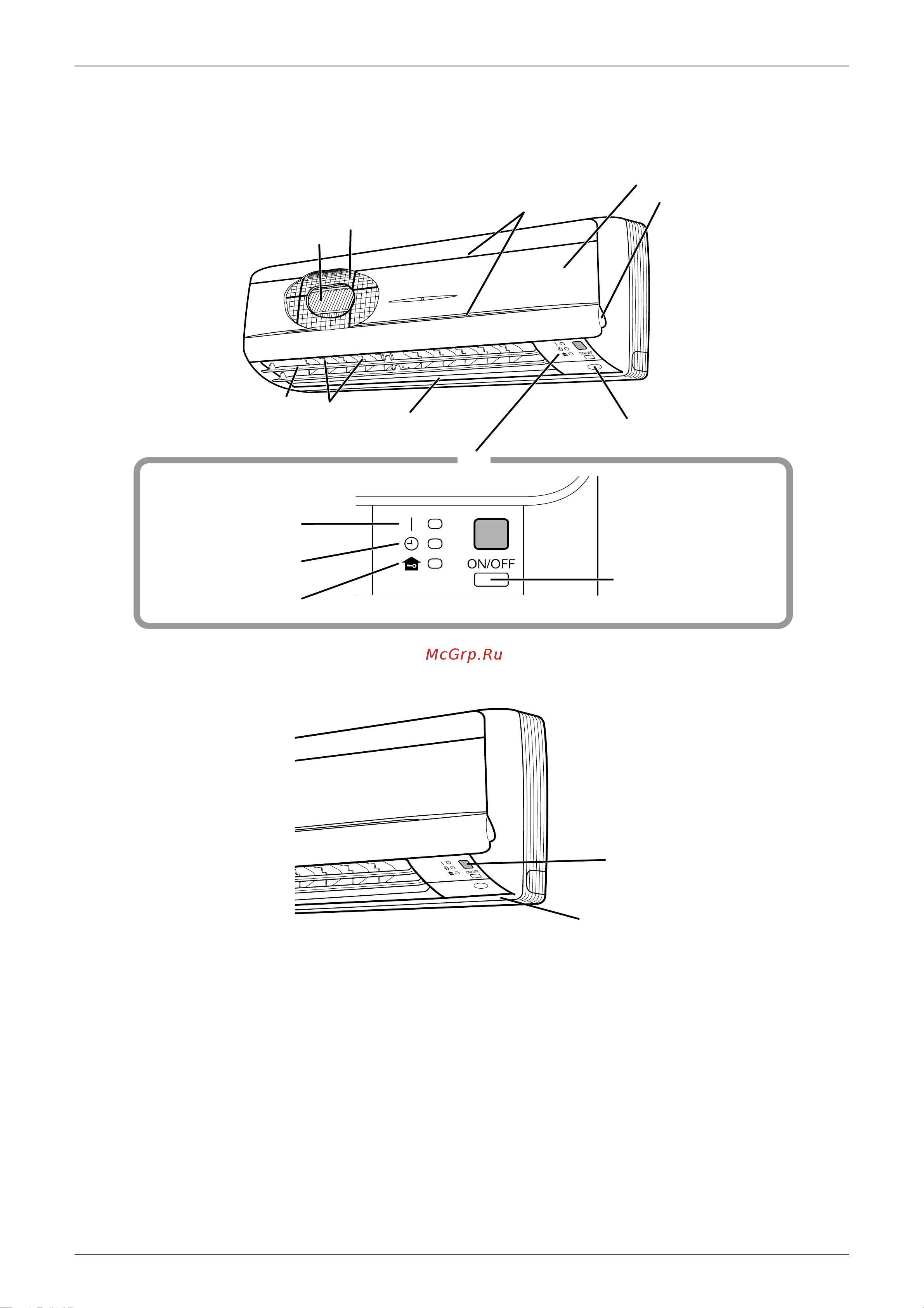 Daikin FTKD50BVMA [74/210] Names of parts