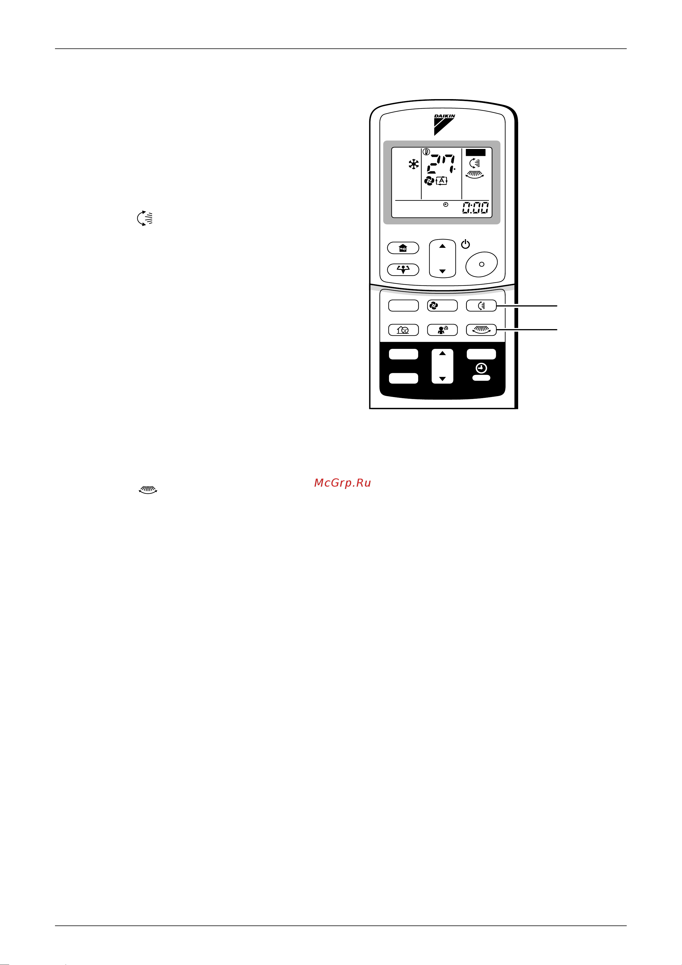 Daikin FTKD50BVM [82/210] Adjusting the air flow direction