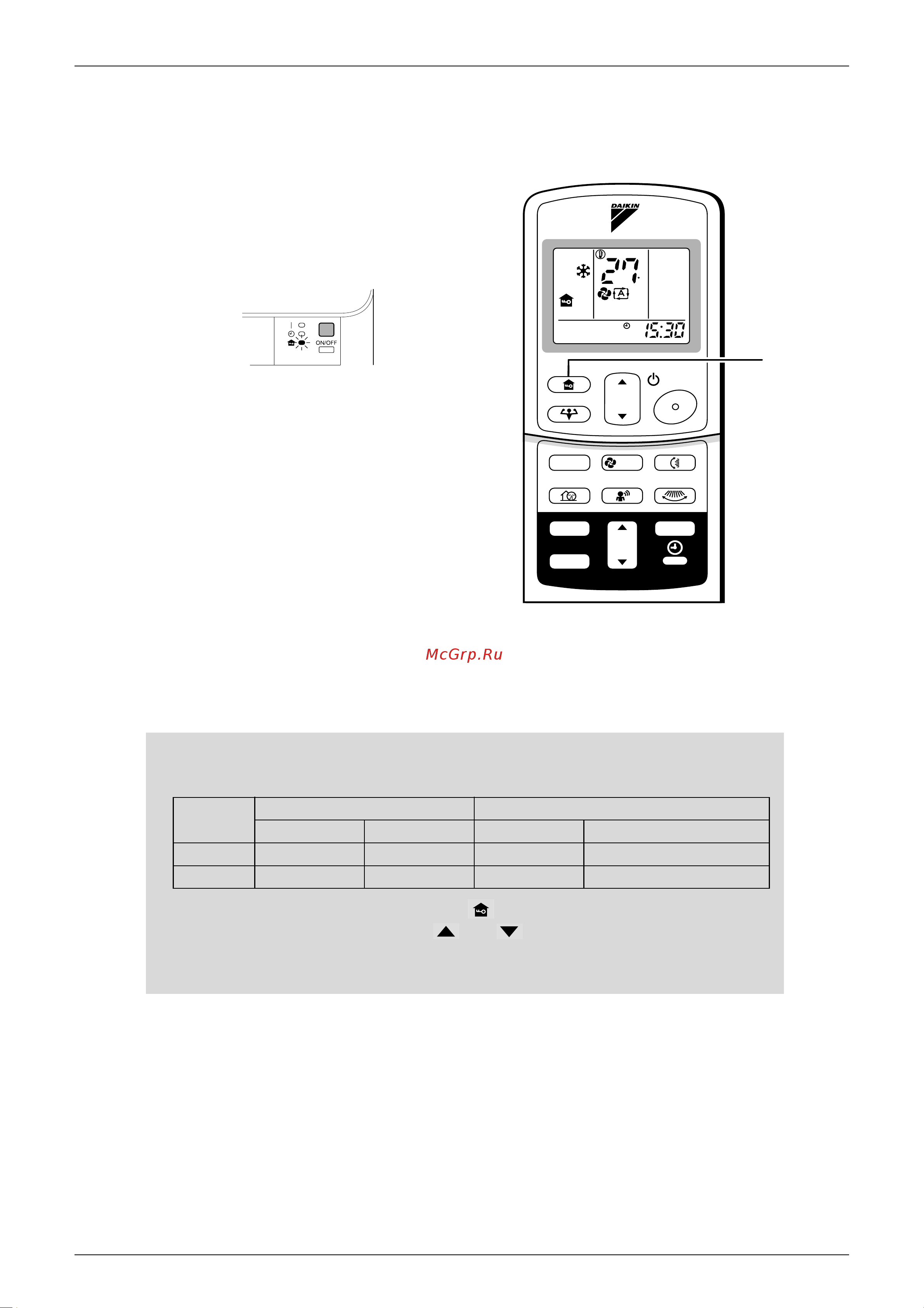 Daikin RKD71BVM [86/210] Press home leave button make sure is displayed in the remote control display