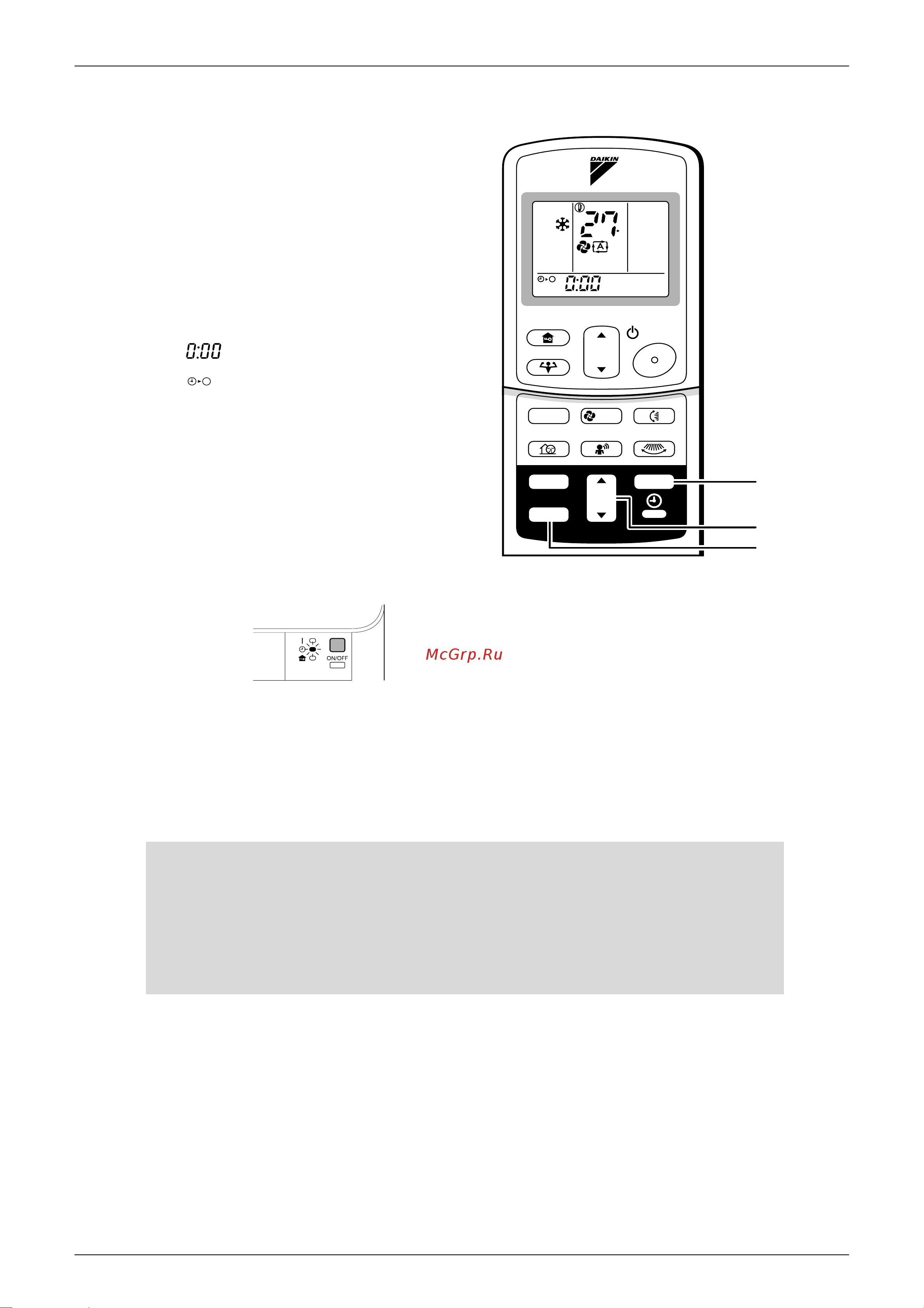Daikin FTXS71BVMA [90/210] Timer operation
