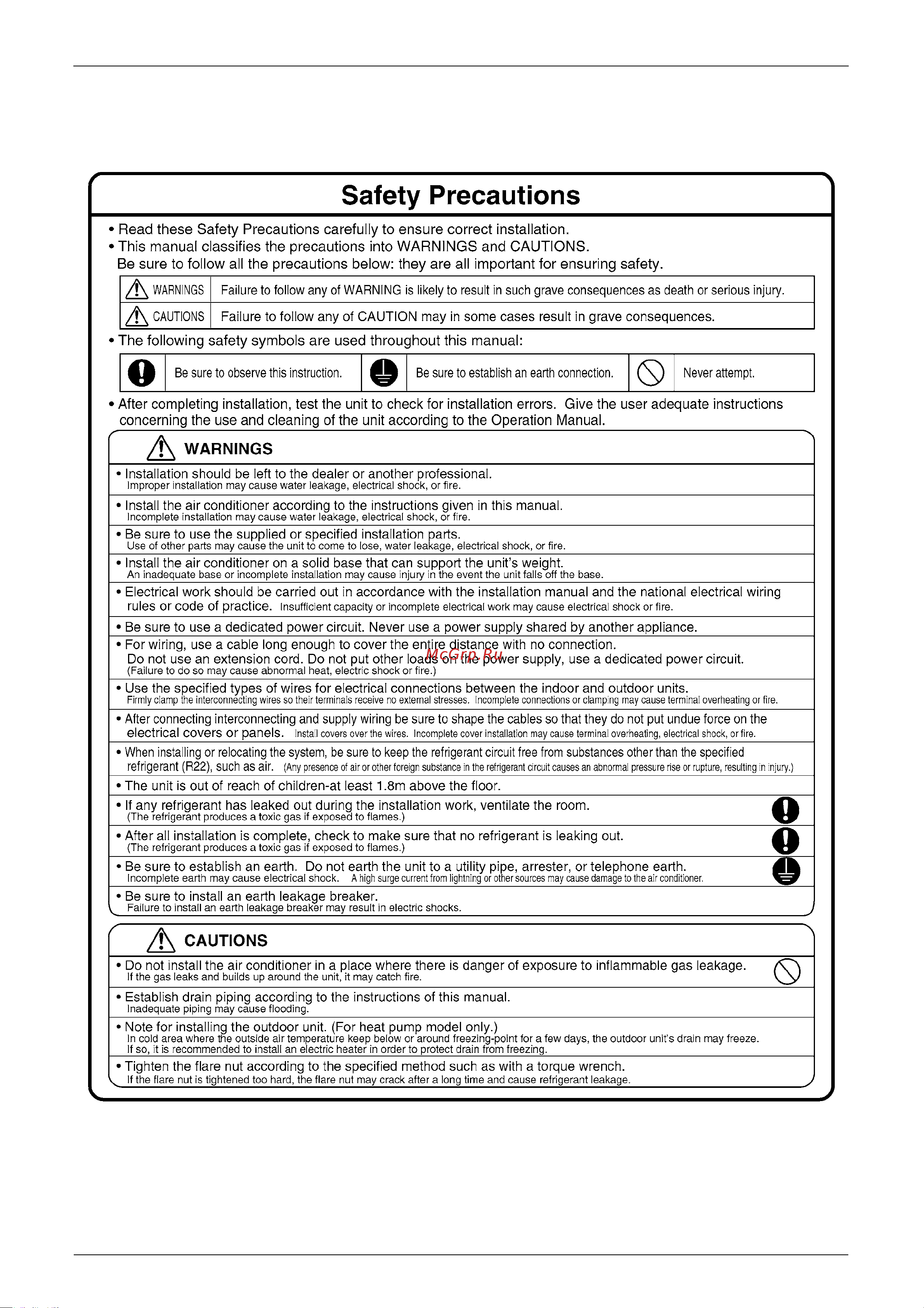 Daikin FTXD50BVMA [35/85] Installation manual