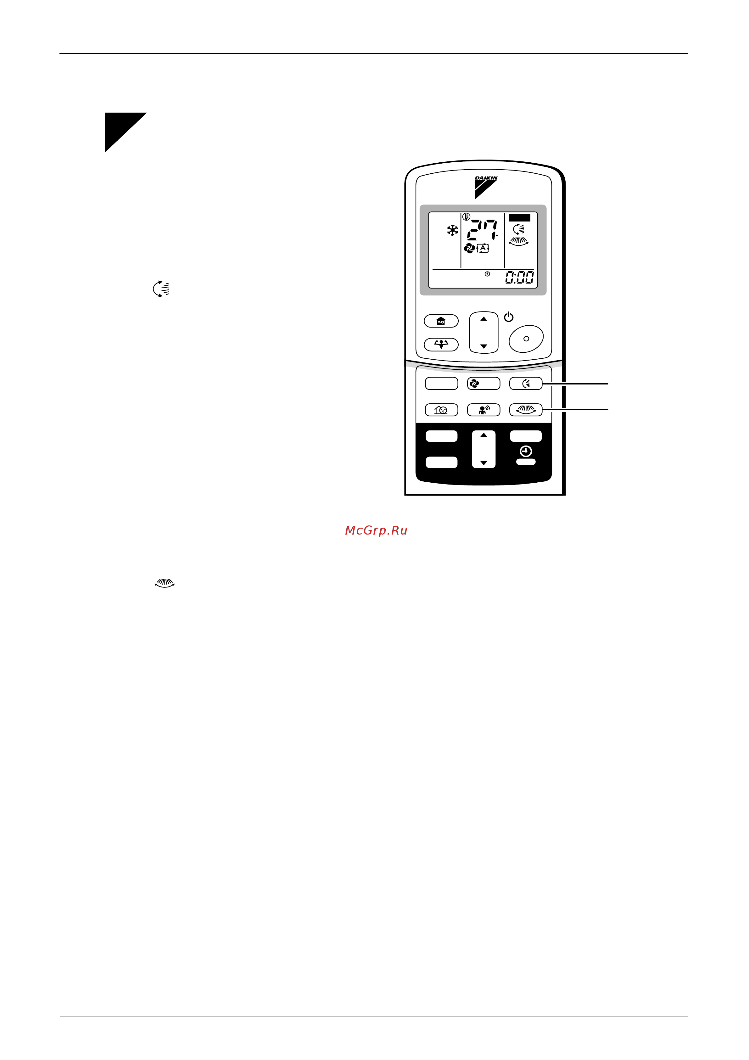 Daikin FTKD50BVM [61/85] Adjusting the air flow direction