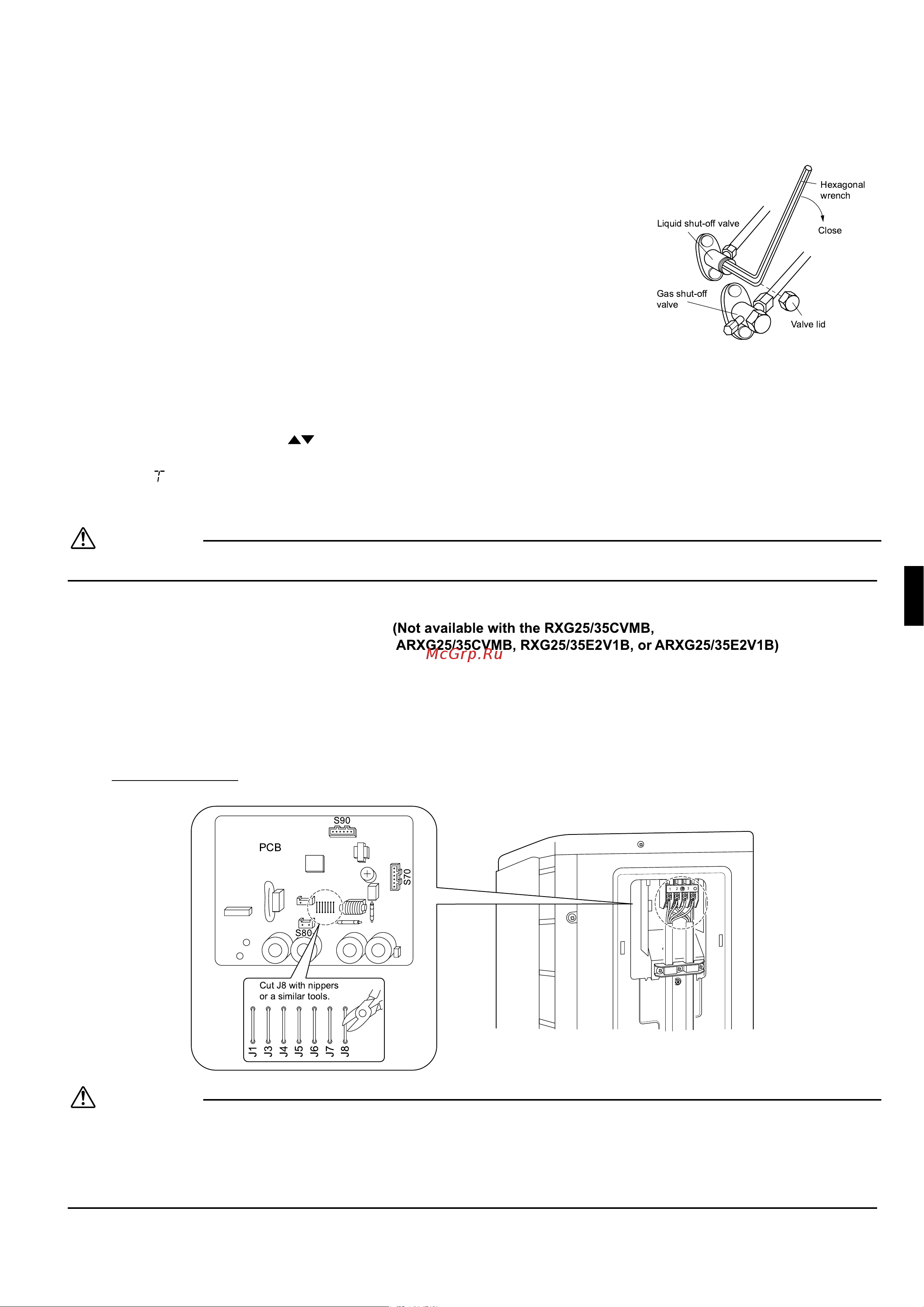 Daikin RXS25CVMB [10/14] How to force cooling operation mode