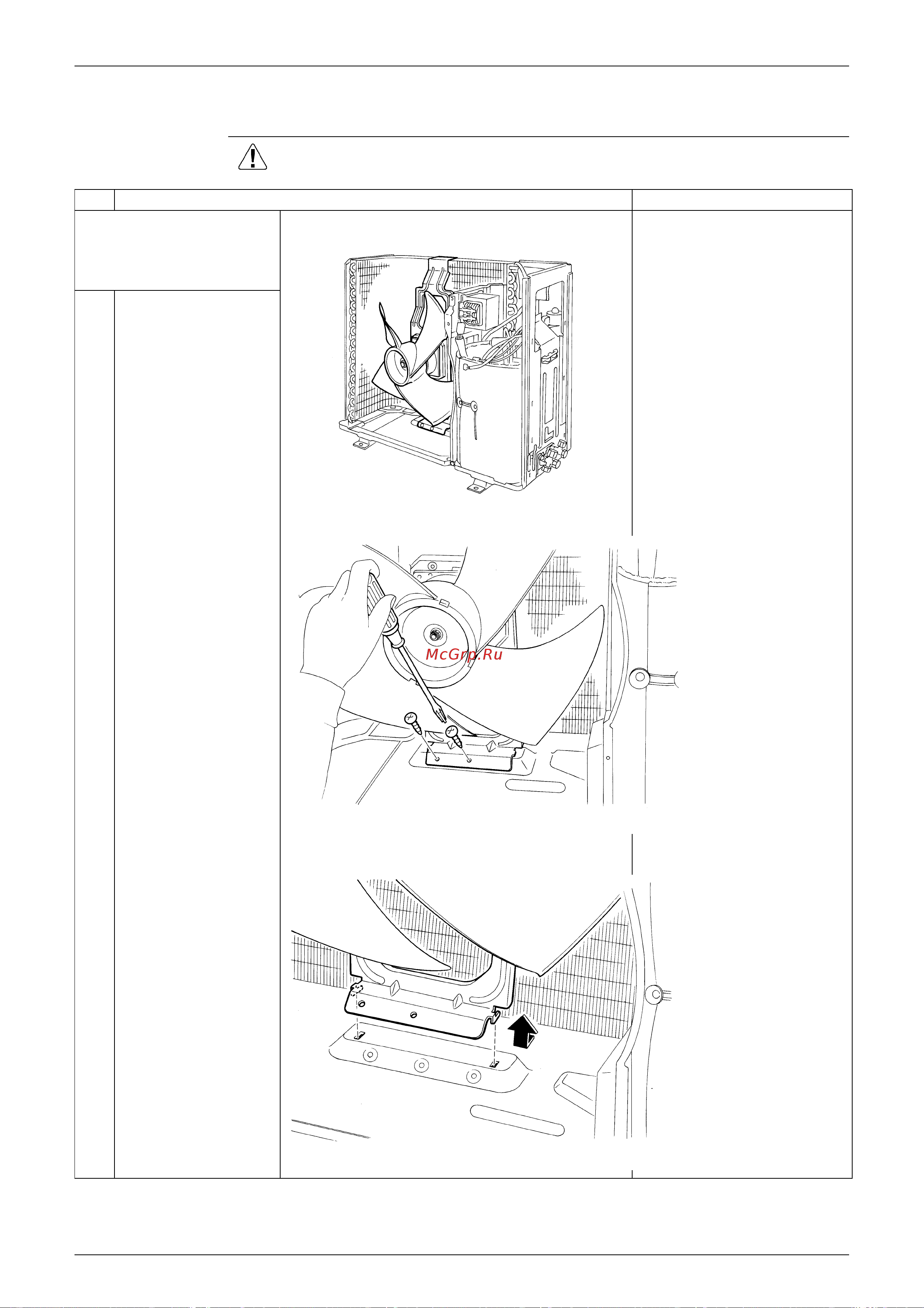 Daikin RXS25CVMB [210/246] Removal of propeller fan and fan motor